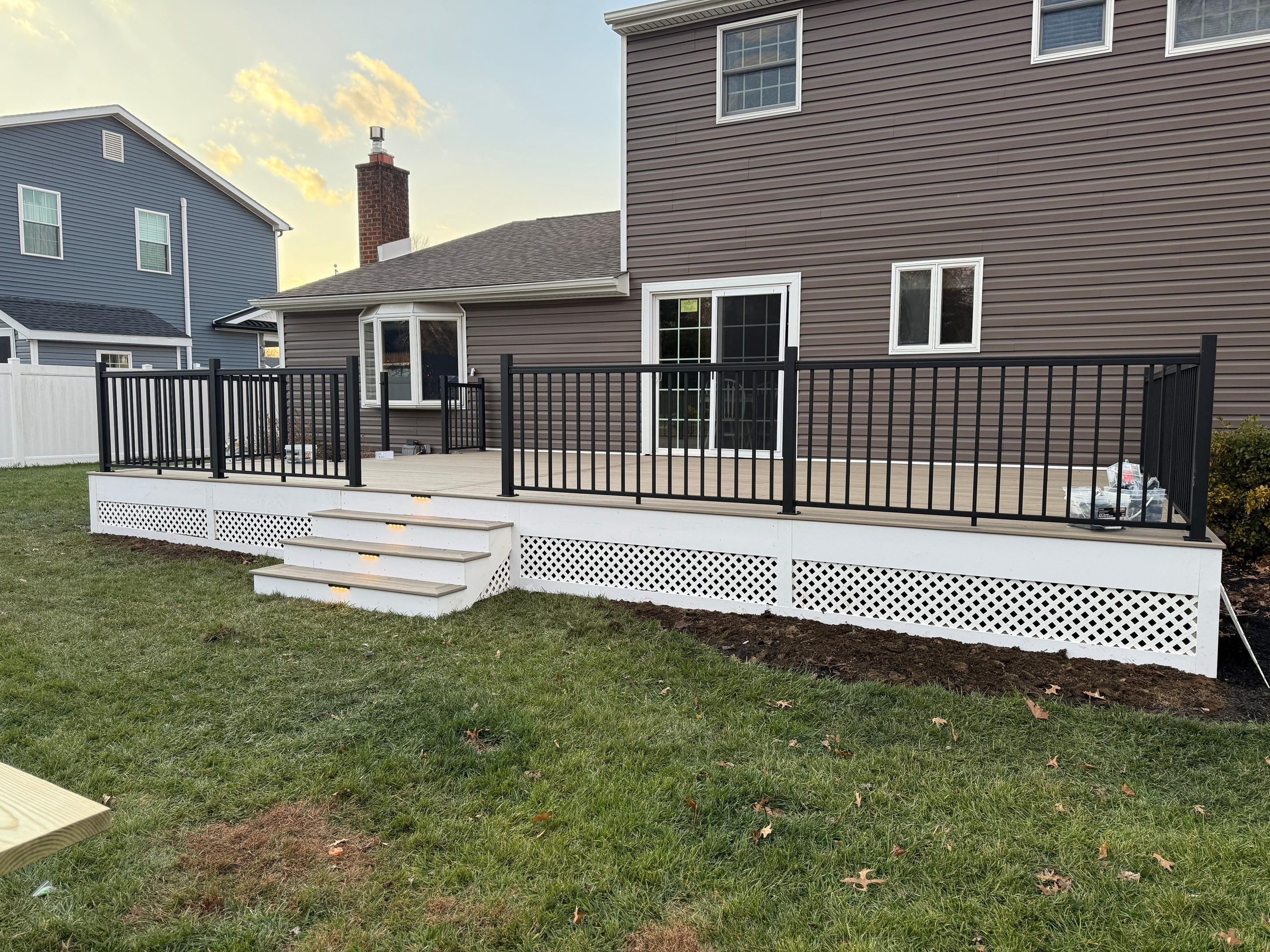 New Deck in Delaran NJ by deck guardian