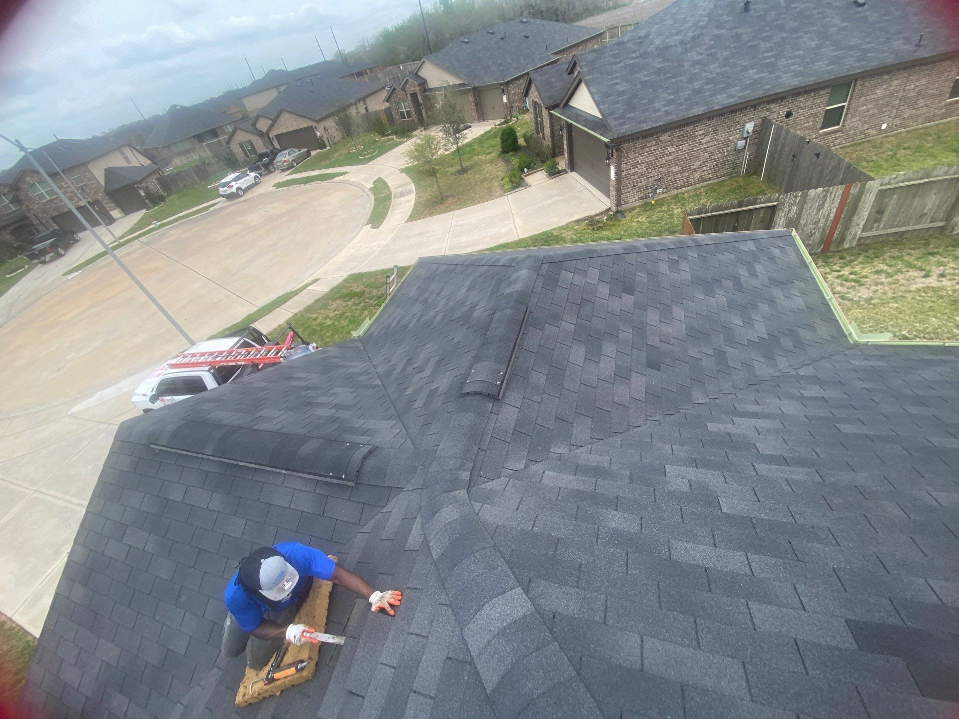Residential Roofing Repair using Owen's Corning Duration (Lifetime) Shingles by Roof Repair Company
