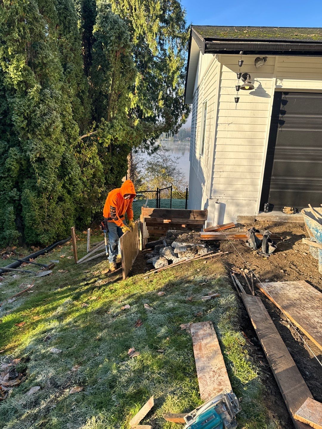 Raphil Haswega Concrete Driveway  by Jireh Asphalt & Concrete Inc 