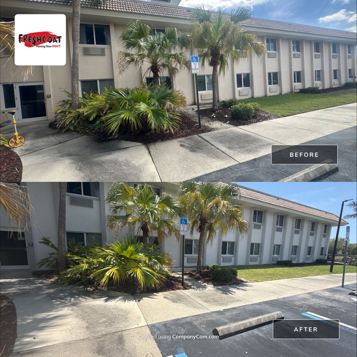 Life Car Center of Punta Gorda - Commercial Exterior by Fresh Coat Painters