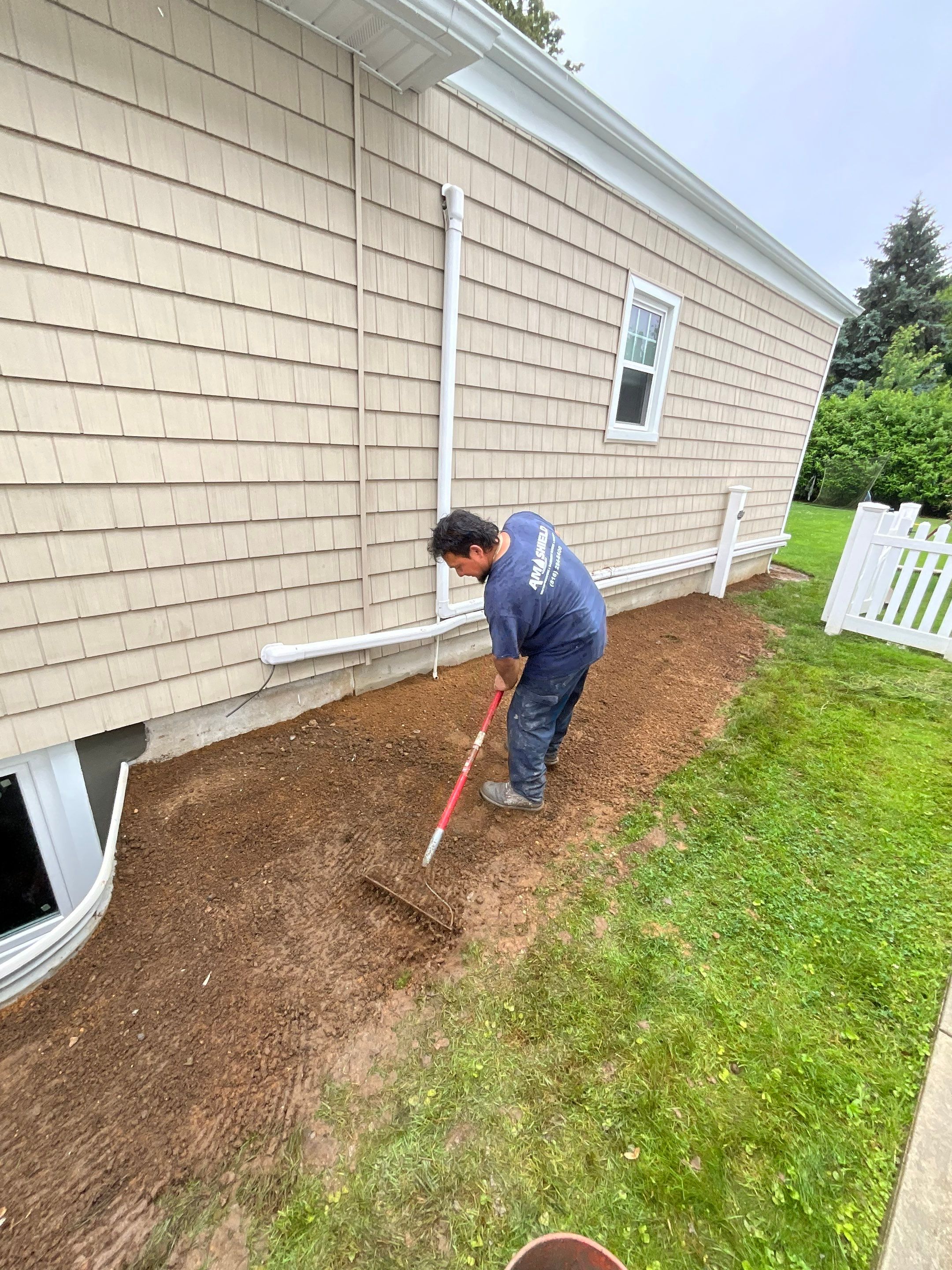 Princeton St, Garden City, NY 11530 by A.M. Shield Waterproofing, Corp.