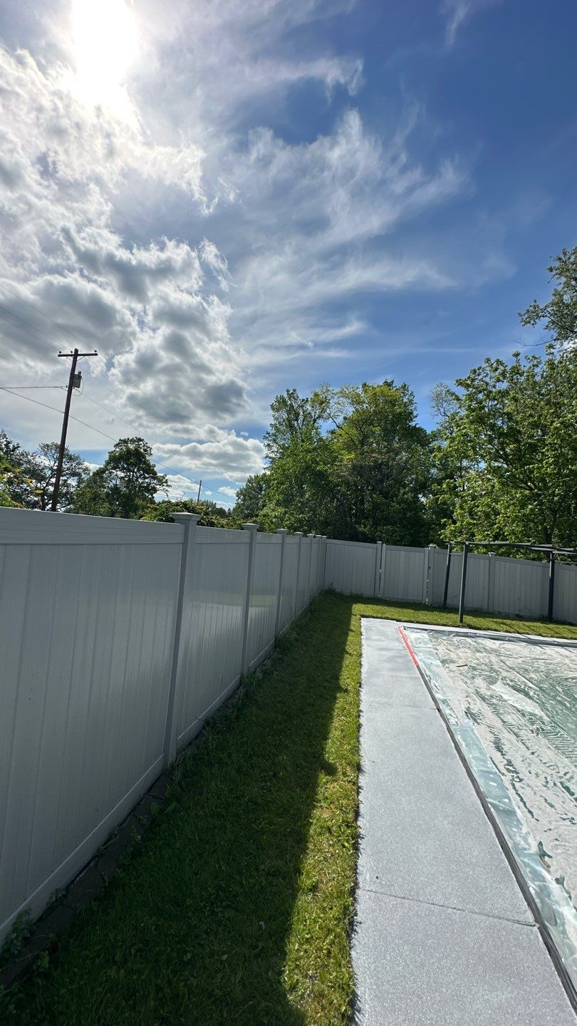 Twilight Pool Deck Project in McDonald by Floors in a Day, Inc