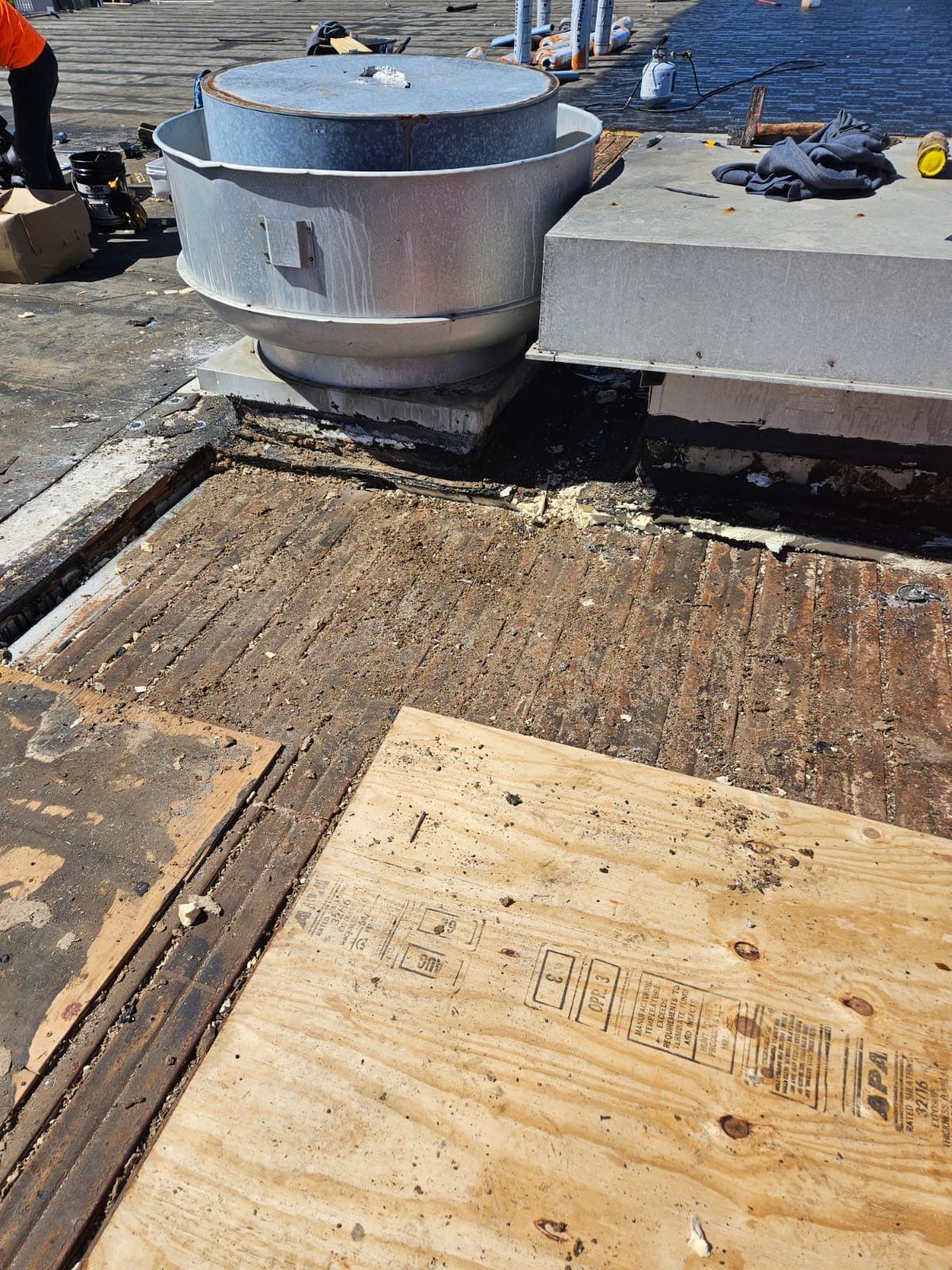 Commercial Roofing Installation using BUR by Four Peaks Roofing