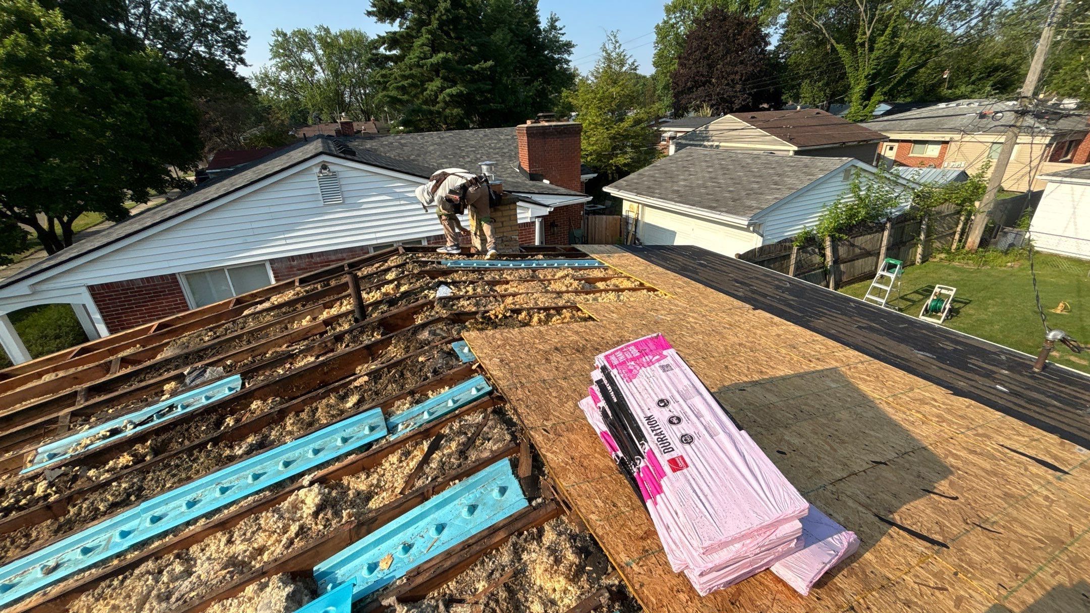 Roof Replacement using Owens Corning Driftwood by 180 Contractors
