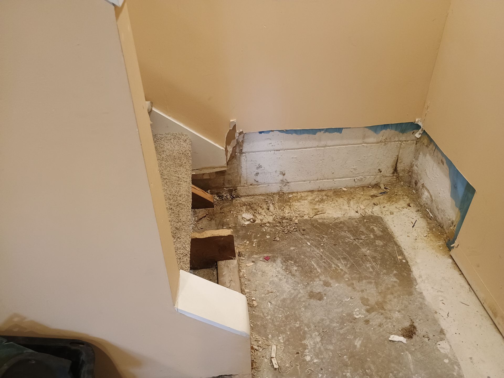Interior Drain Tile Installation in Minnetonka, MN by Waterproofing Northeast