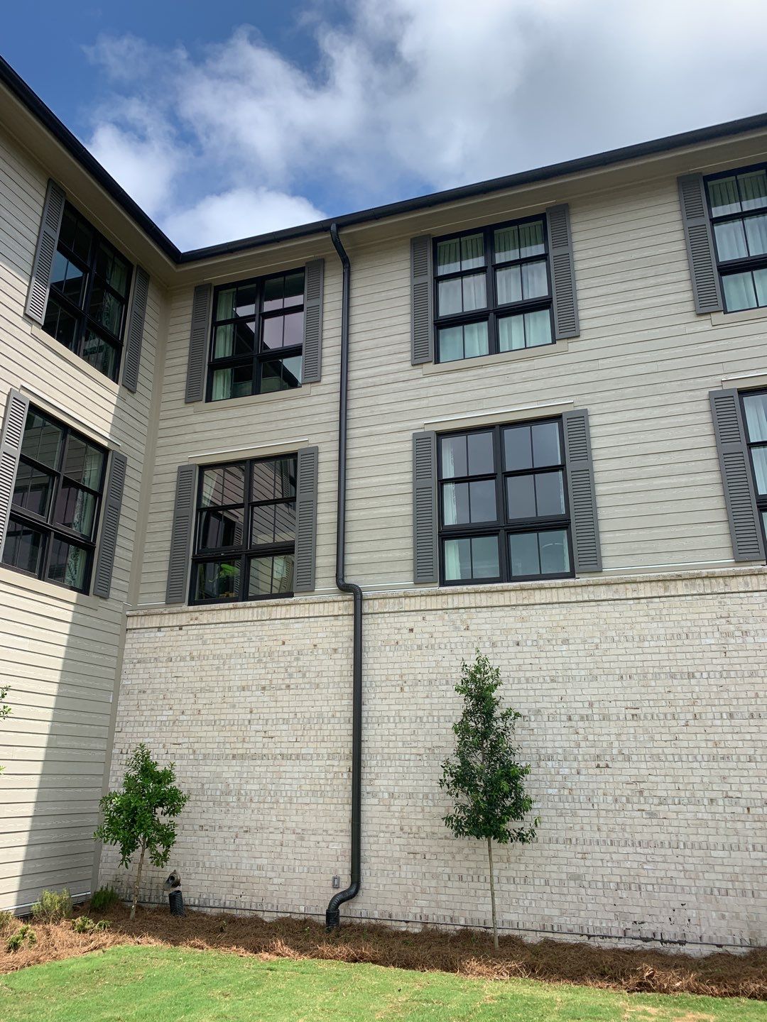 Half-Round Gutters for Coastal Homes in Panama City Beach FL by Gutter Professors