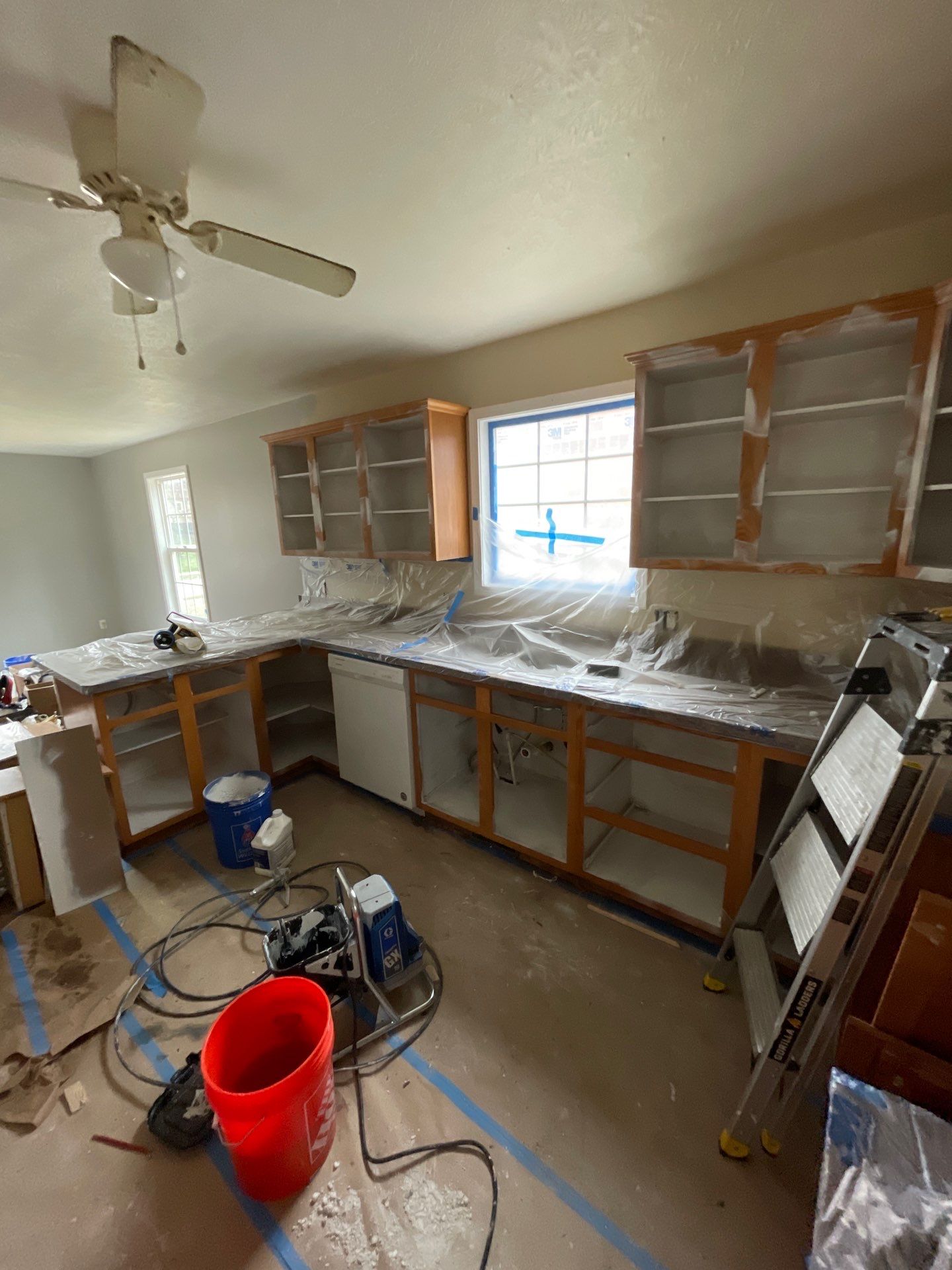 Interior Painting using Sherwin Williams Pro-Mar 200 by Callaway Contracting LLC