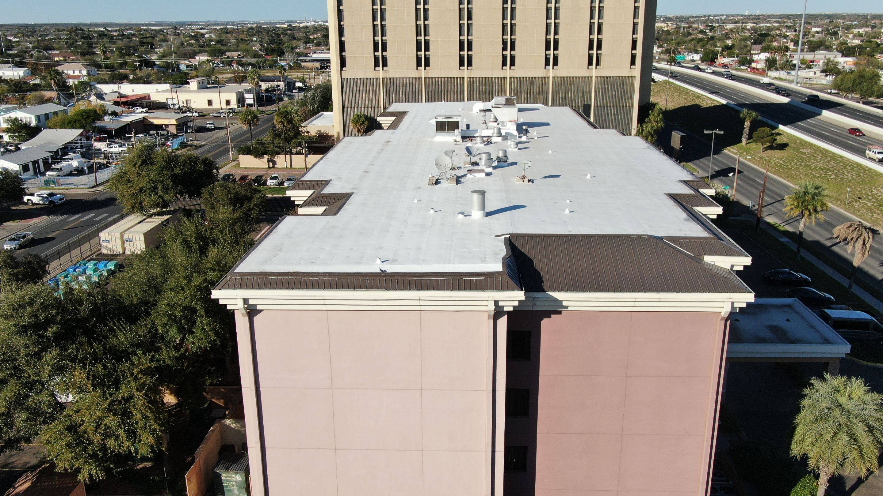 Commercial Roofing Installation using Thermoplastic Polyolefin - GAF by JM Flores Roofing & Construction, Inc