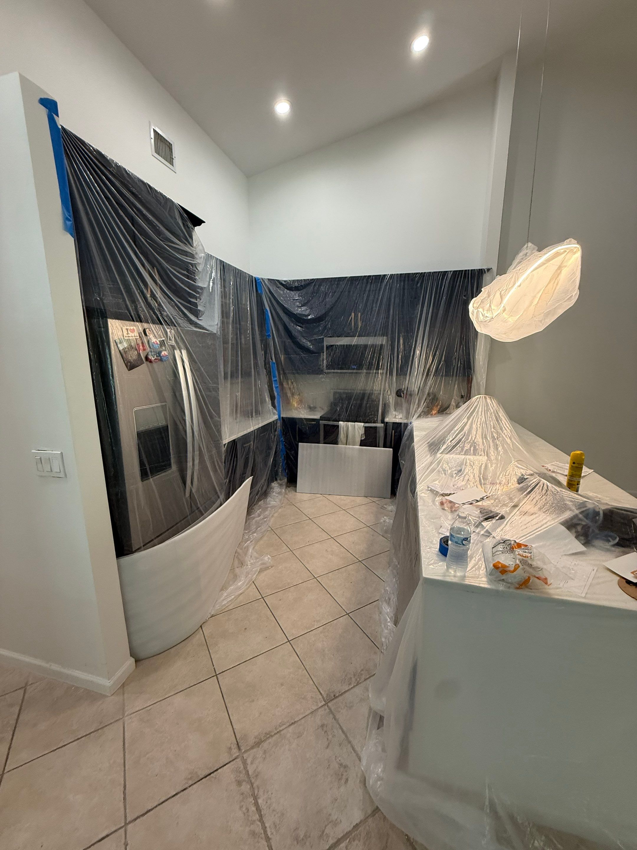 Master Bathroom, Main Floors & Powder Room - Delray Beach by Hevi Tile