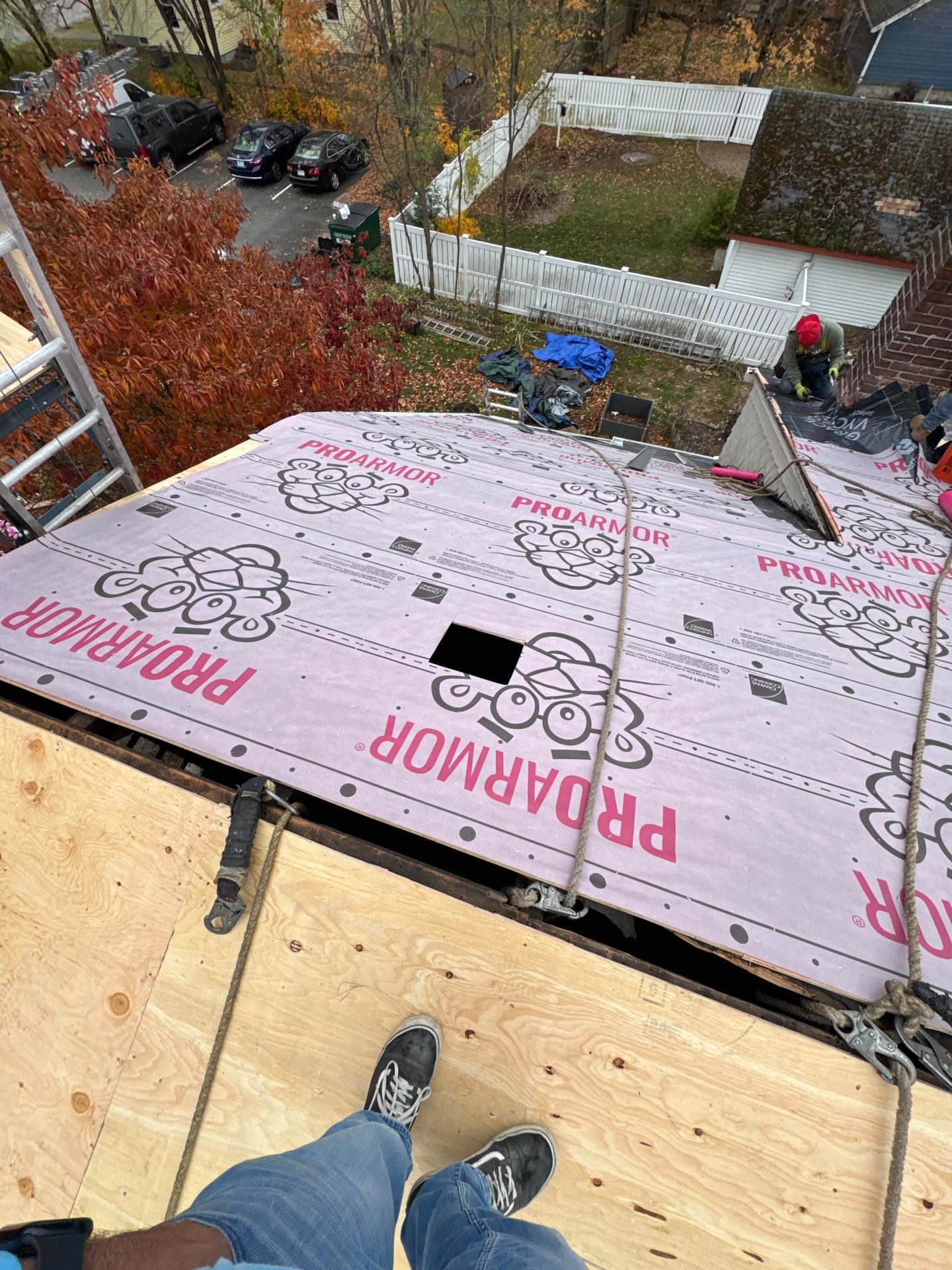 Ayer Church Complete Roof with Code-Compliant Overlay & Dual Chimney Restoration by Mighty Dog Roofing of Greater Middlesex County