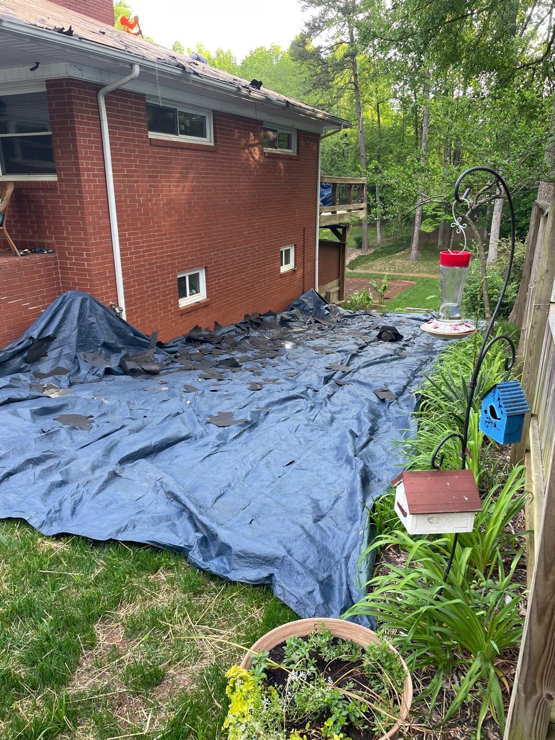 Residential Roofing Installation using GAF Timberline HDZ Charcoal by RISE Roofing & Restoration, LLC