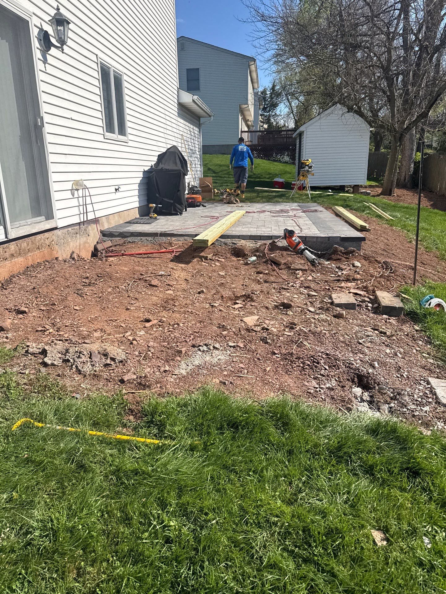 Deck Resurfacing and Patio in Piscataway, NJ by deck guardian