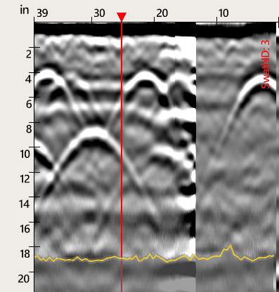 Concrete Scan for industrial type plant by Alsip Locating Service, LLC