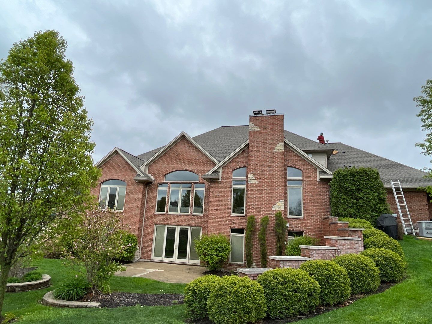 Residential Roofing Installation using GAF Timberline HDZ Weathered Wood by Nitro Roofing and Construction