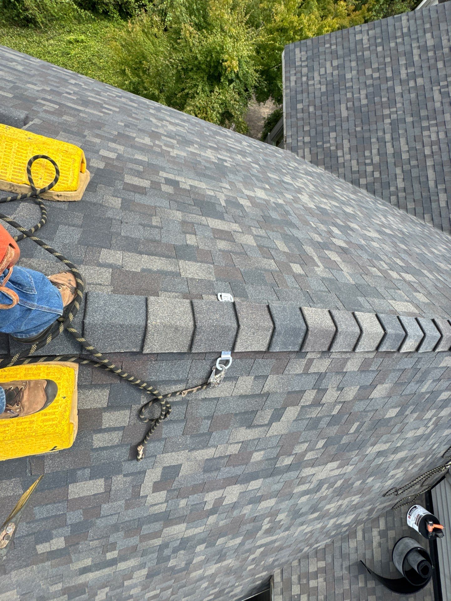 Complete Architectural Shingle Reroof and OSB Decking Repair in Eugene by BEST Roofing & Waterproofing