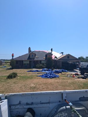 Residential Roof Replacement and Decking Repair in Springtown, Texas
