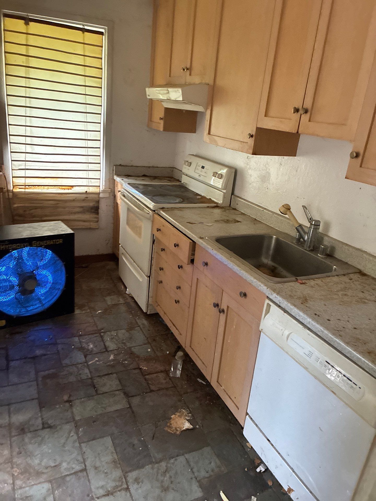 Project in Novato by 911 Hazmat Cleanup 