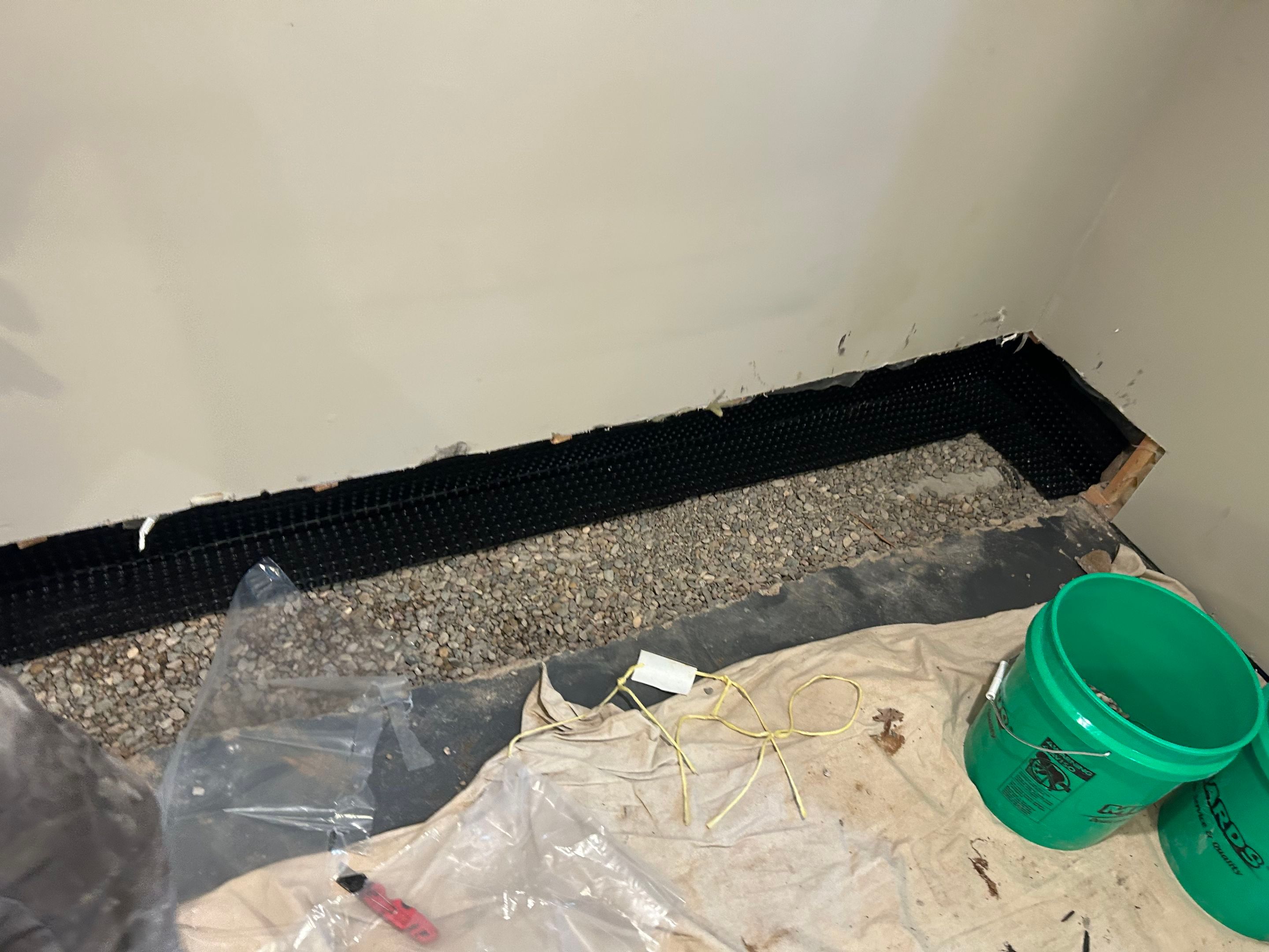 Drain Tile in Circle Pines by Waterproofing Northeast