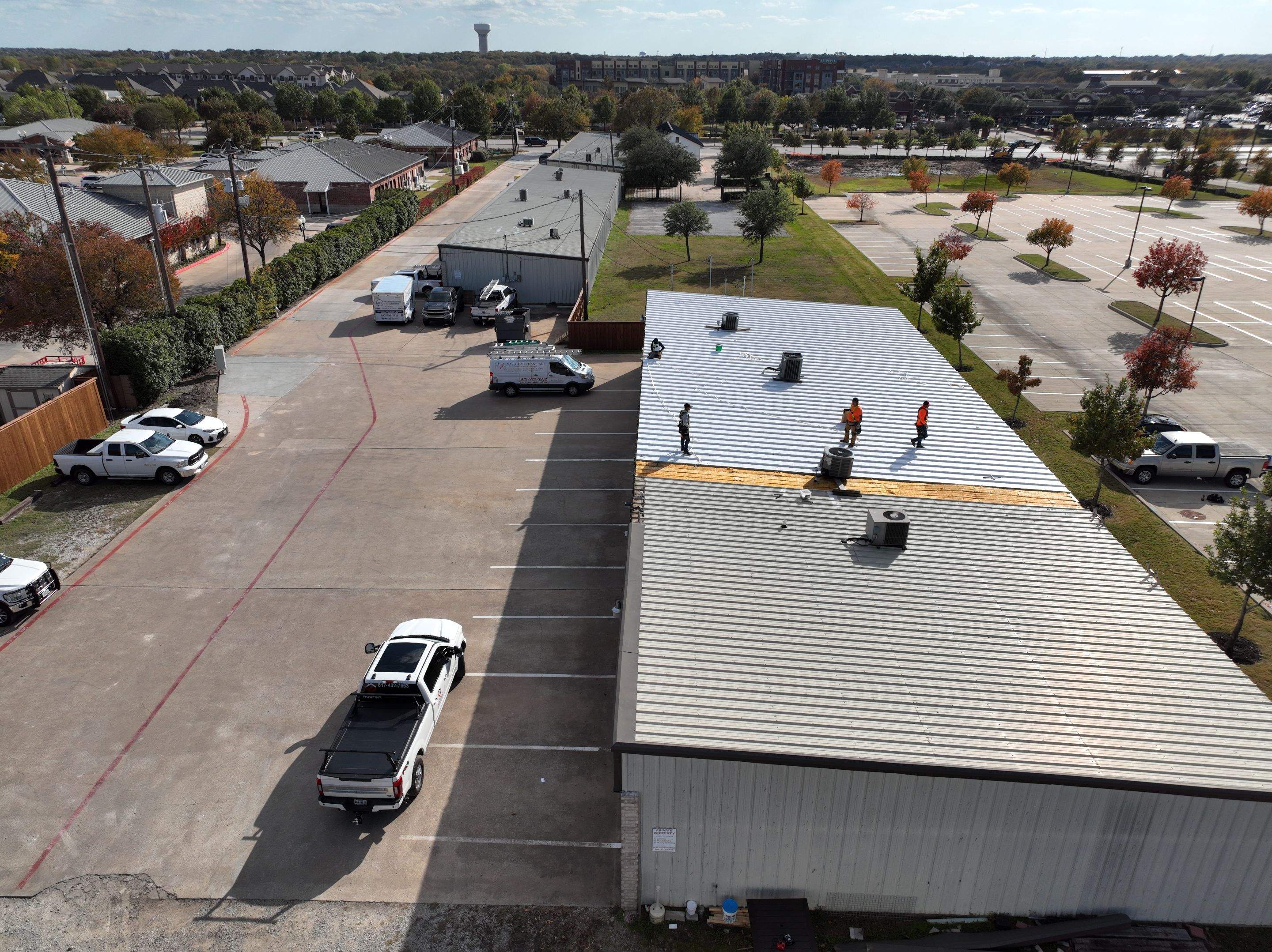 Standing Seam Commercial Roofing  by 3:16 Roofing and Construction