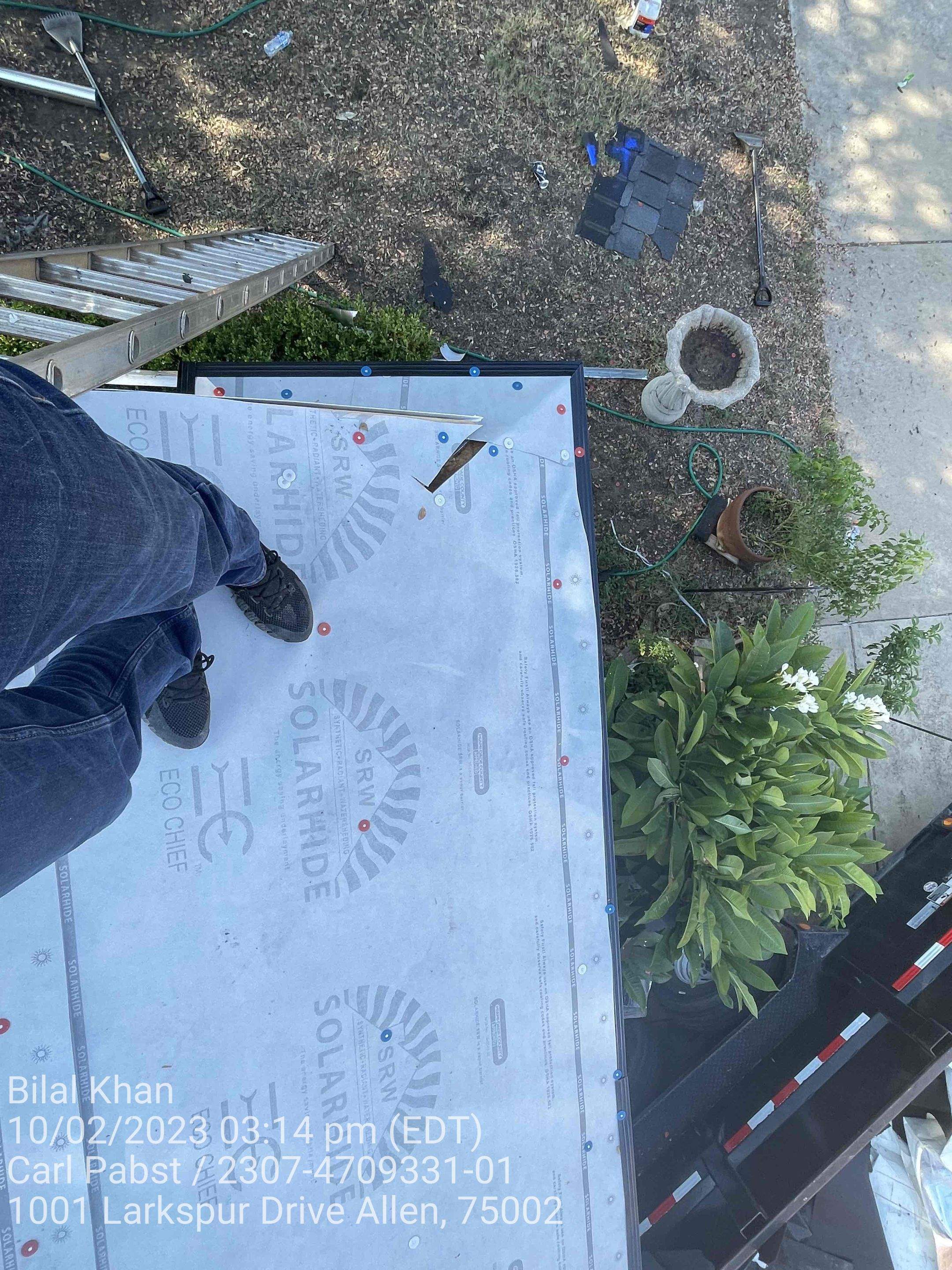 Project in Allen by Zeus Exteriors