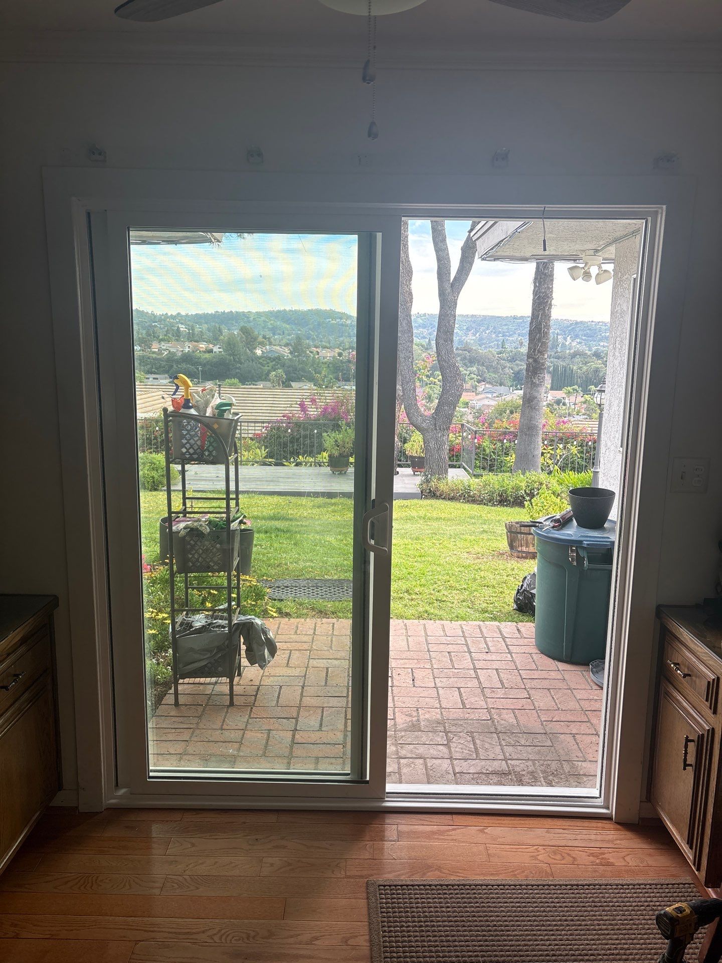 New Dark Frame Milgard Window and Sliding Door Installation in Covina by American Window Company