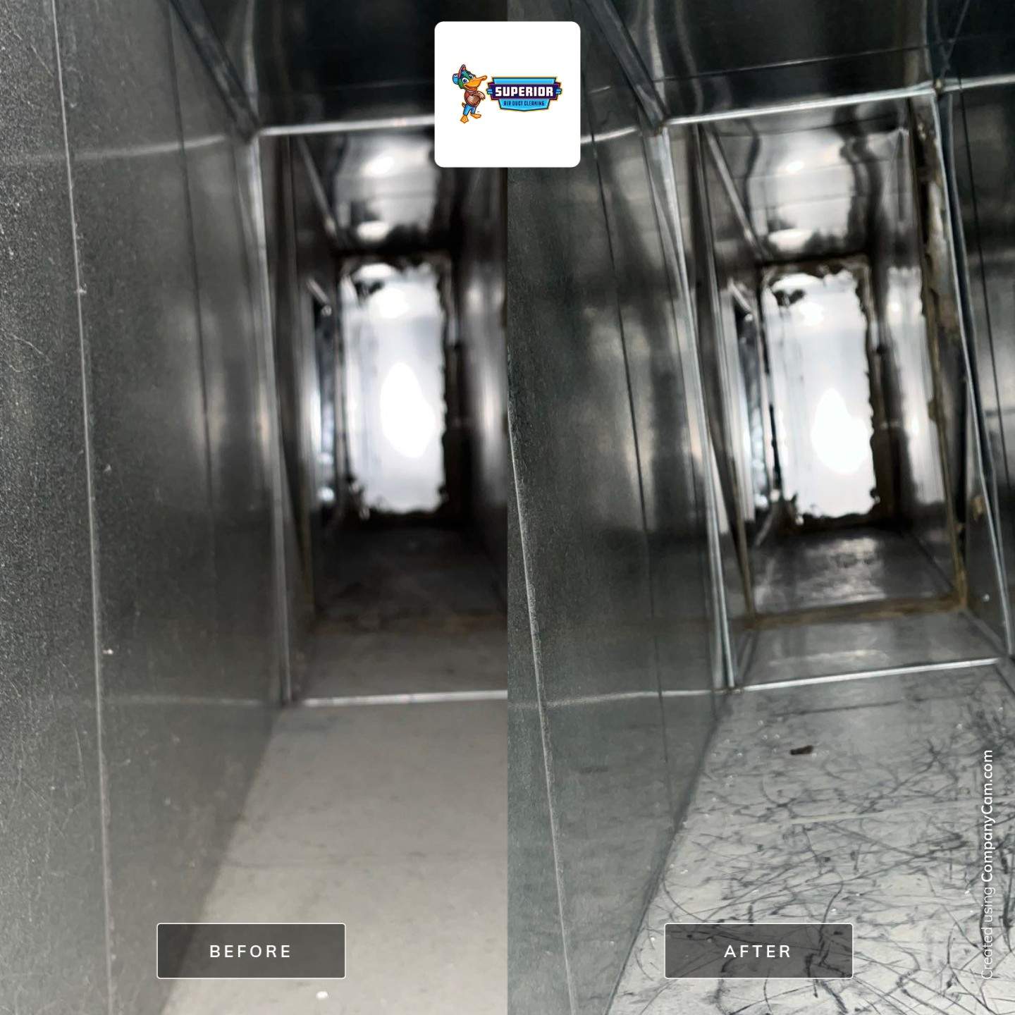 Air Duct Cleaning With a Vacuum Truck in Canonsburg, PA by Superior Air Duct Cleaning
