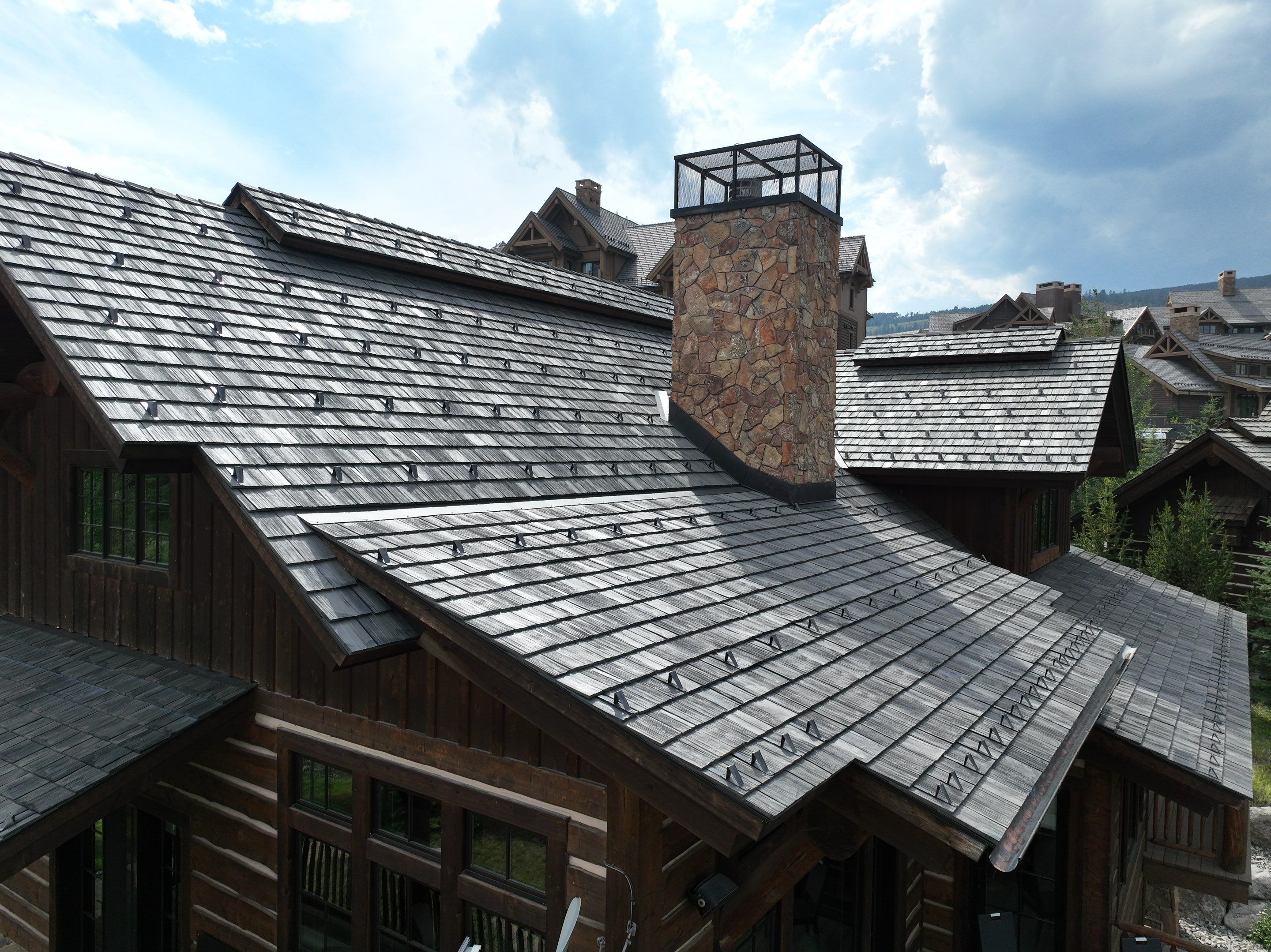 Brava Shake - Canyon Gray  by Montana Roofing Solutions
