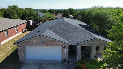 Residential Roof Installation – Supreme Onyx Black | Leander, TX