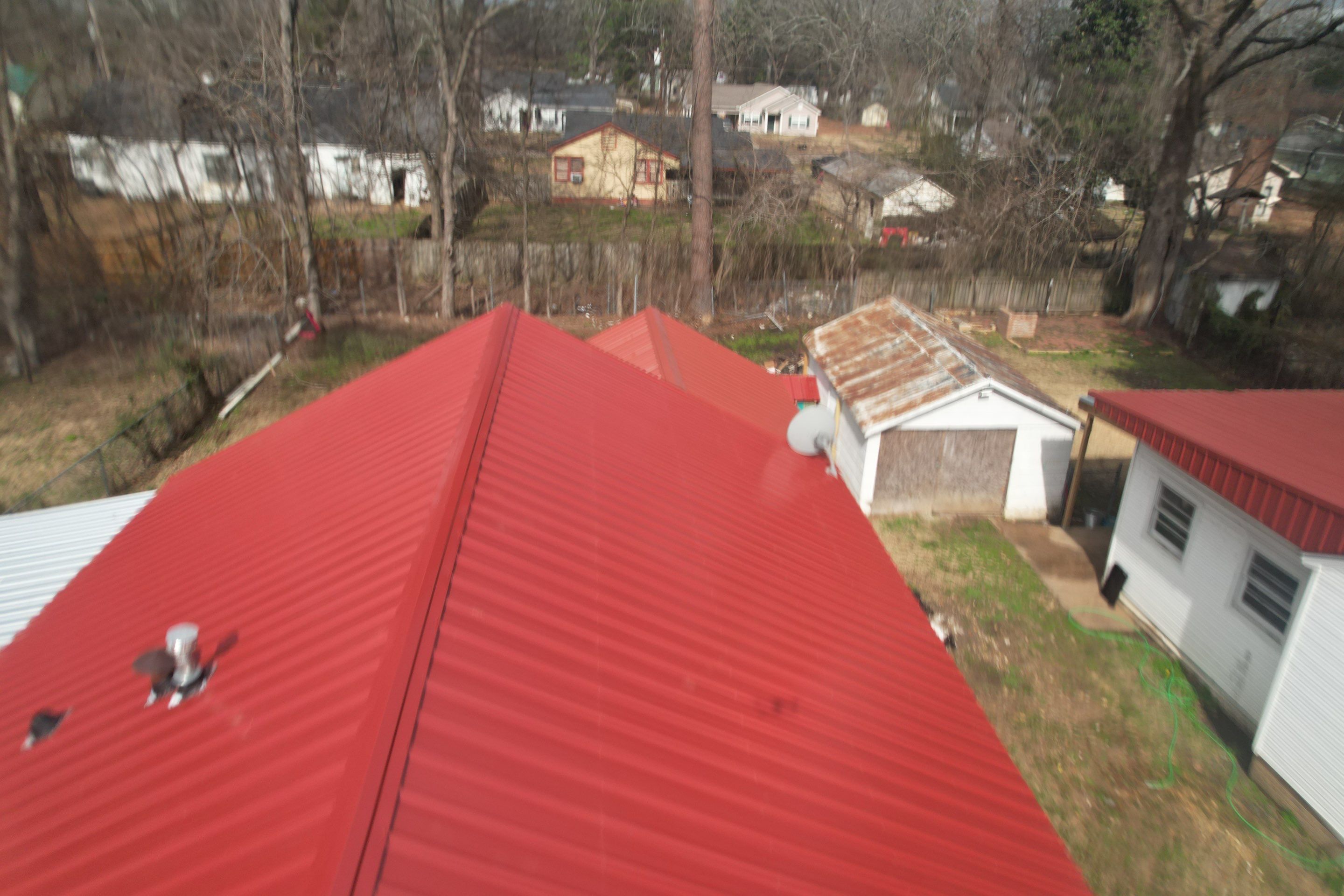 Residential Roofing Installation using 29 gauge metal by Hostetler Roofing