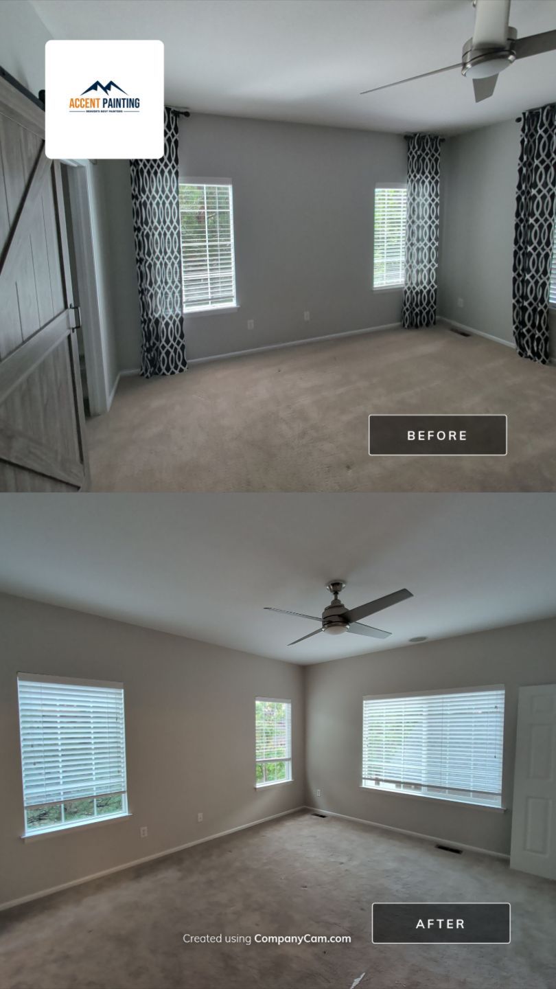 Interior Repaint in Highlands Ranch by Accent Painting