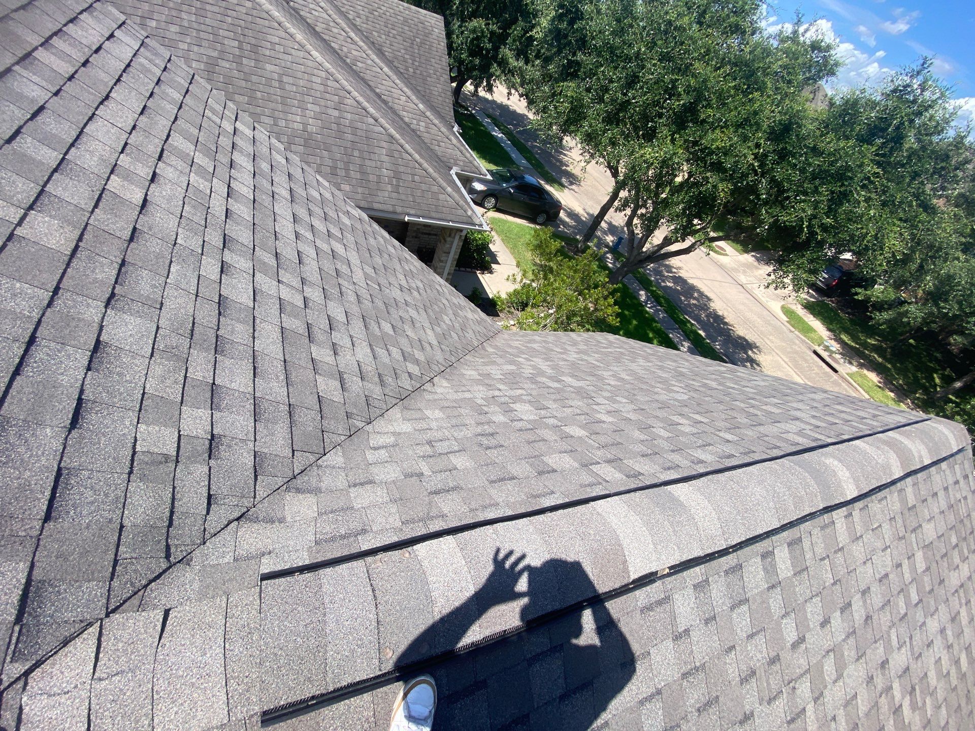 Hail Damage using Owen's Corning Duration (Lifetime) Shingles by Roof Repair Company