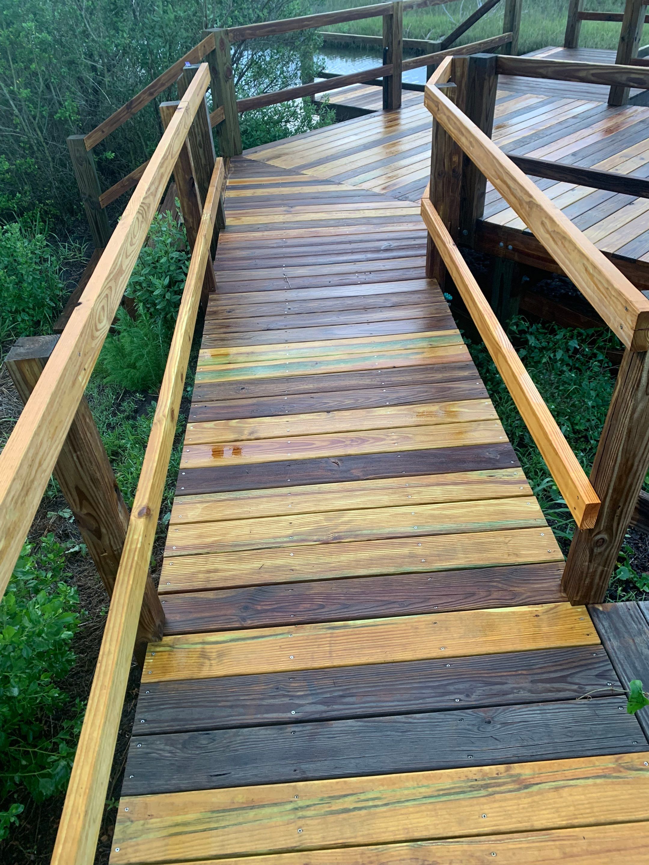 Dock, decks and carport using wood and concrete sealer by DuraSeal