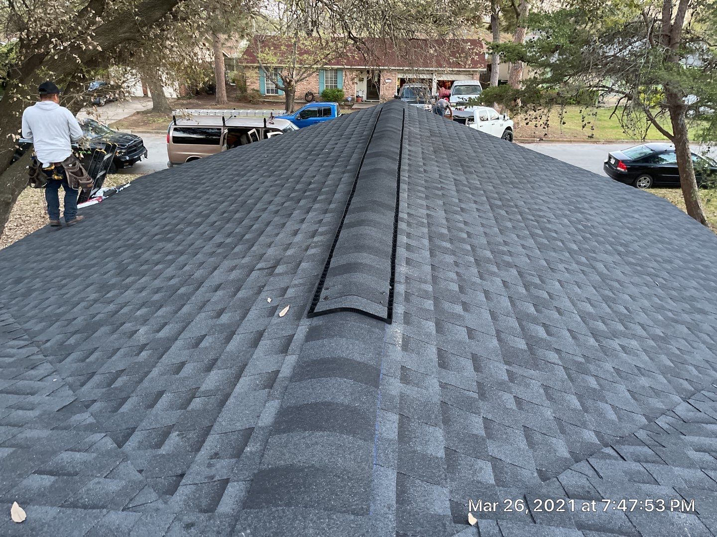 Historical Home needed a full decking and new roof by First United Roofing & Construction