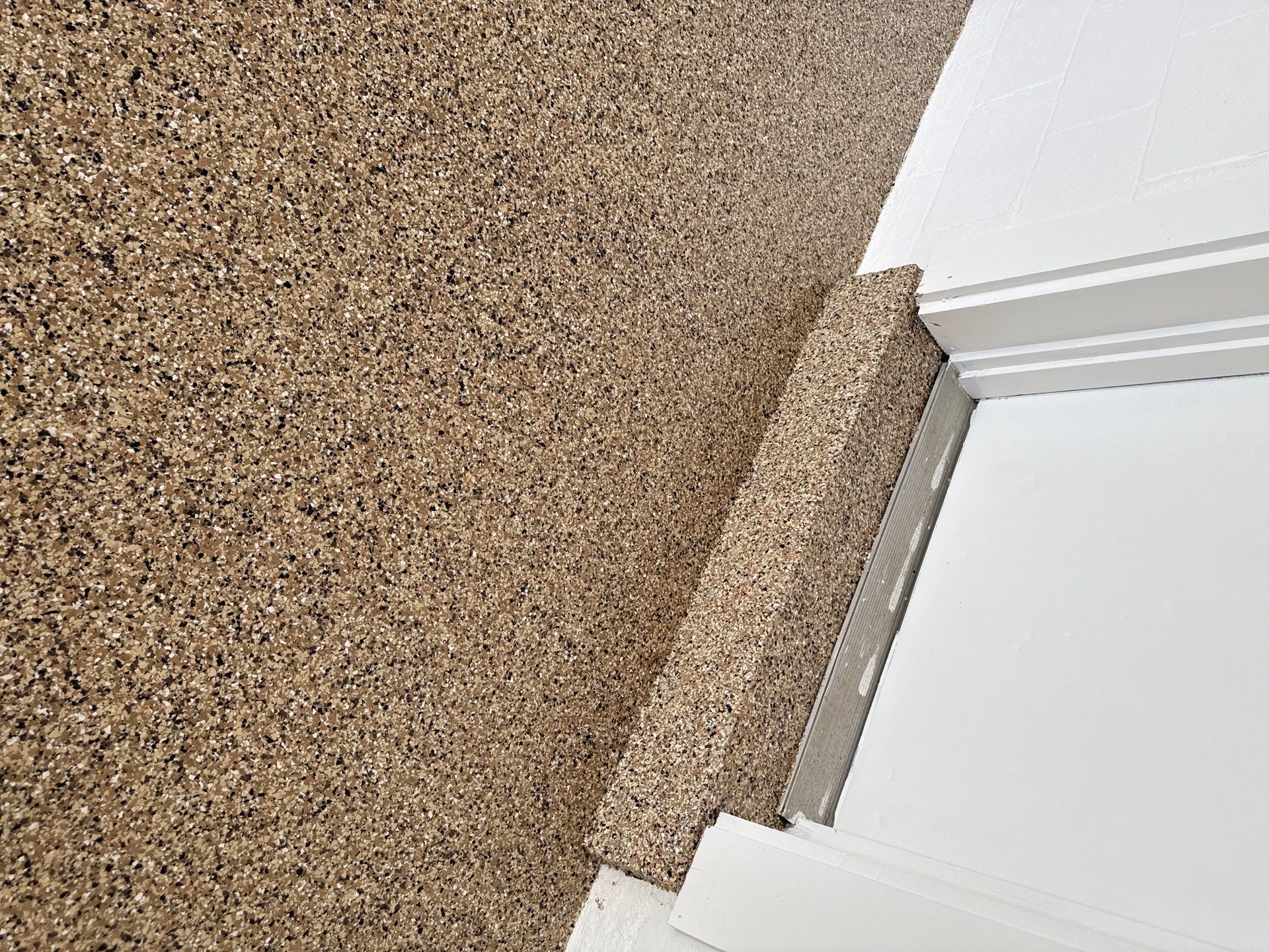 Creekbed Garage Project in Pittsburgh by Floors in a Day, Inc