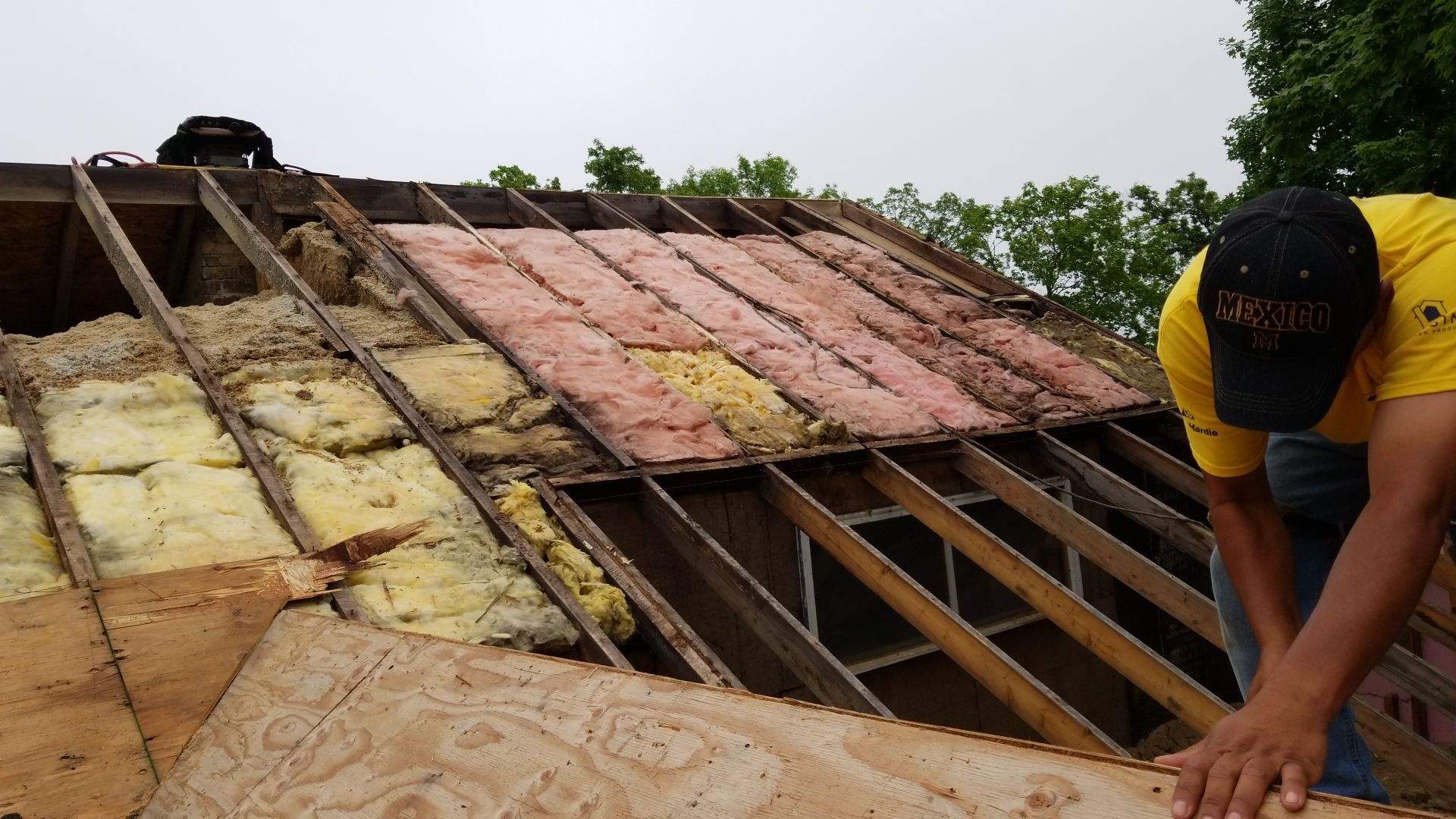 New Roof using tools by Customer Success Demo Account
