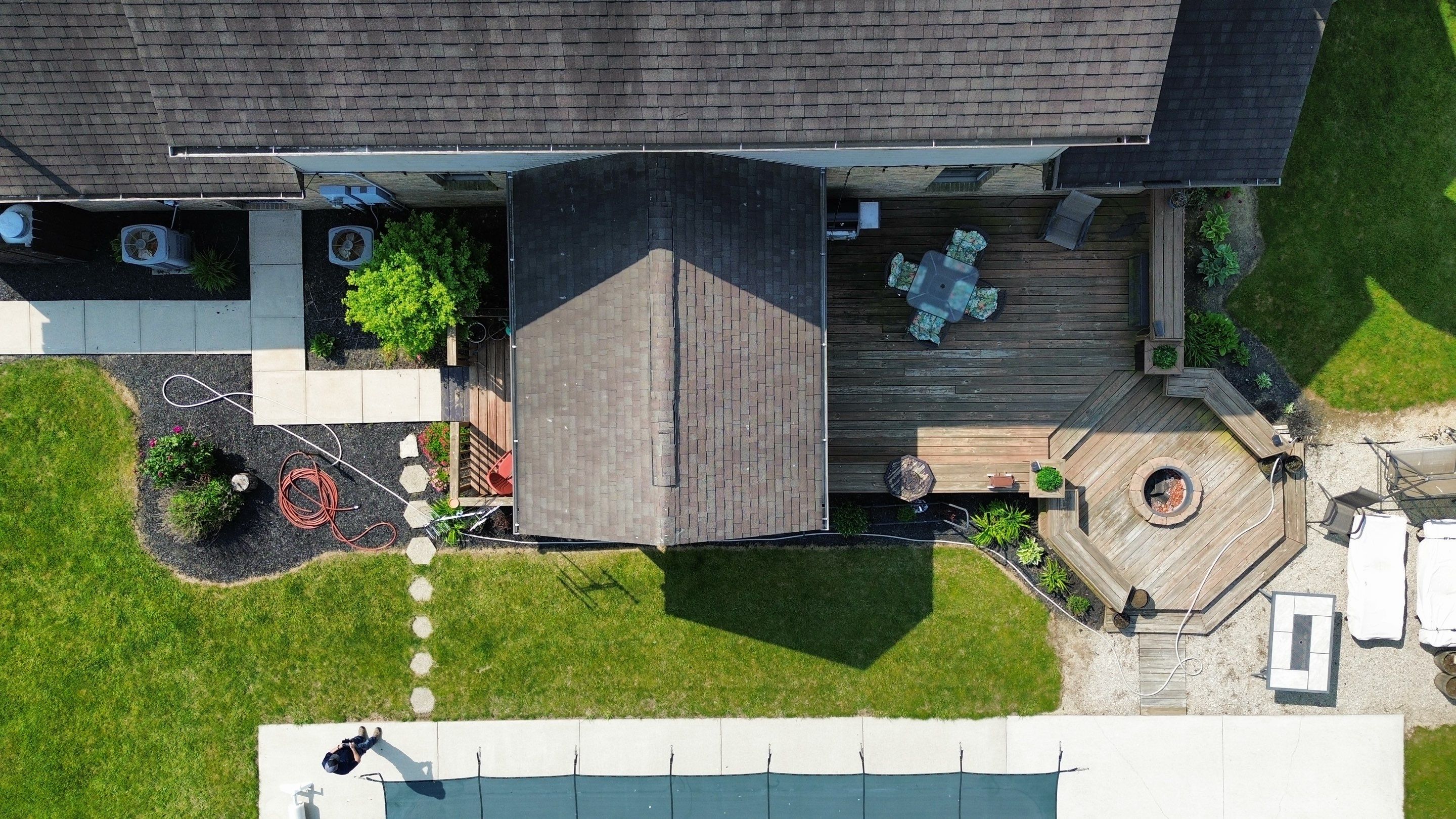 Residential Roofing Installation using Performance Panel Metal - Burnished Slate by RoofX 