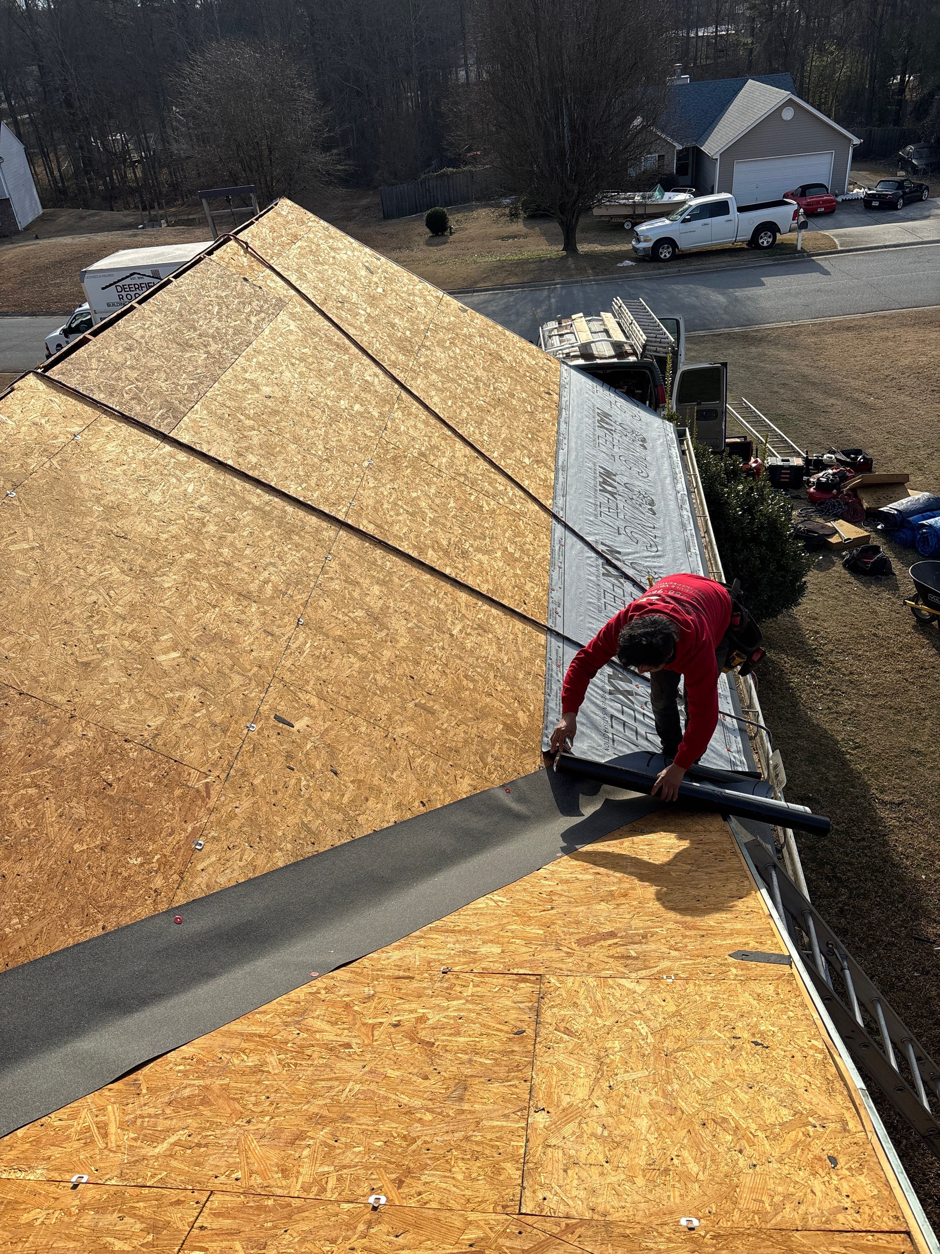 Roof replacement  by Deerfield Roofing LLC