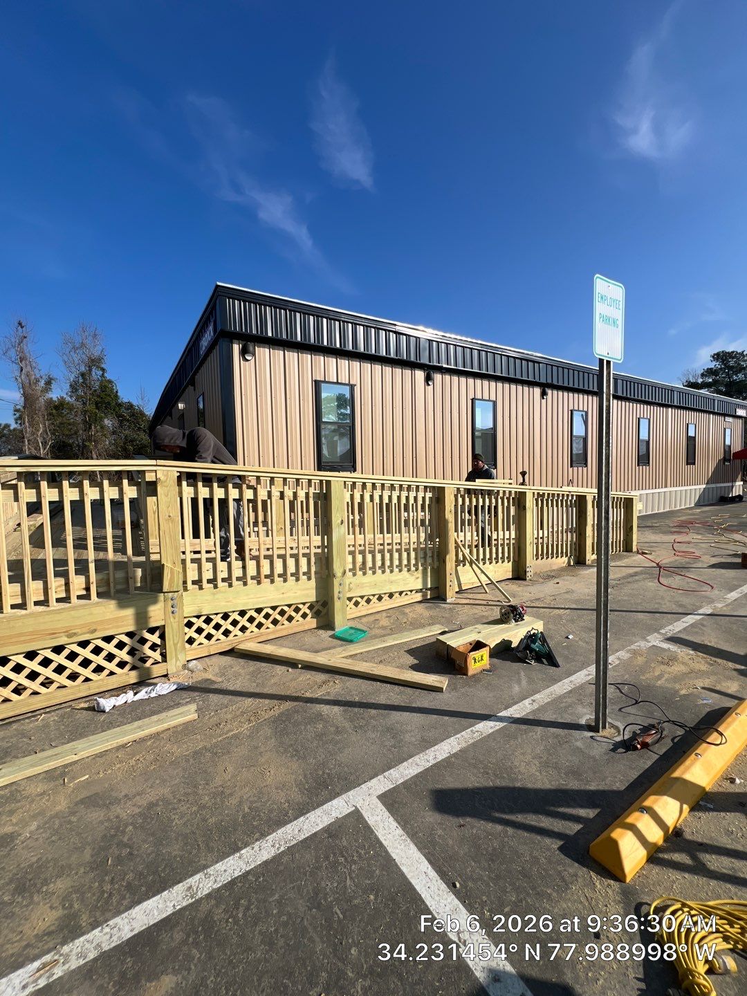 DMV ADA Accessibility Ramp Construction | Leland NC by RGR Construction and Roofing, LLC