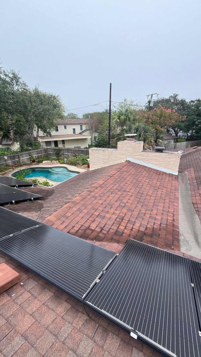 Residential Roofing Installation using Certainteed Landmark Moire Black by Galvan Roofing and Construction