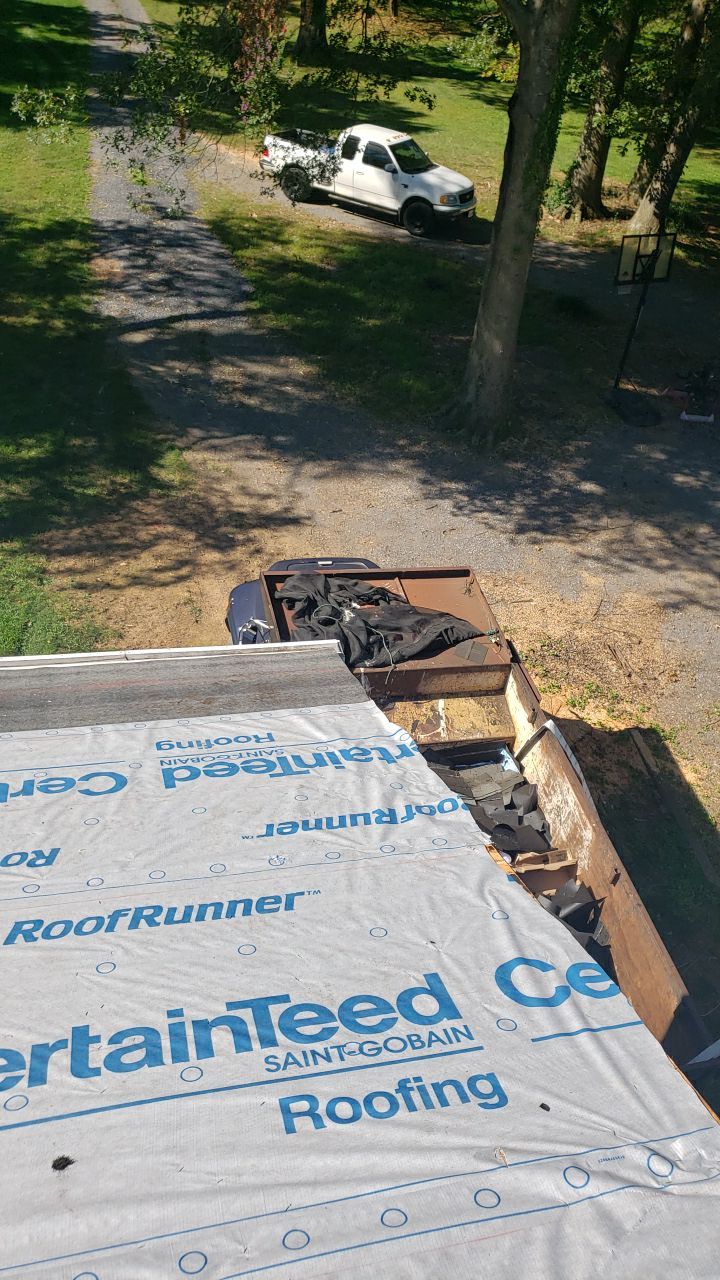 Marshall Roofing Project - Landmark Pro Max Def Pewterwood Designer Shingles by RM Banning, Inc.