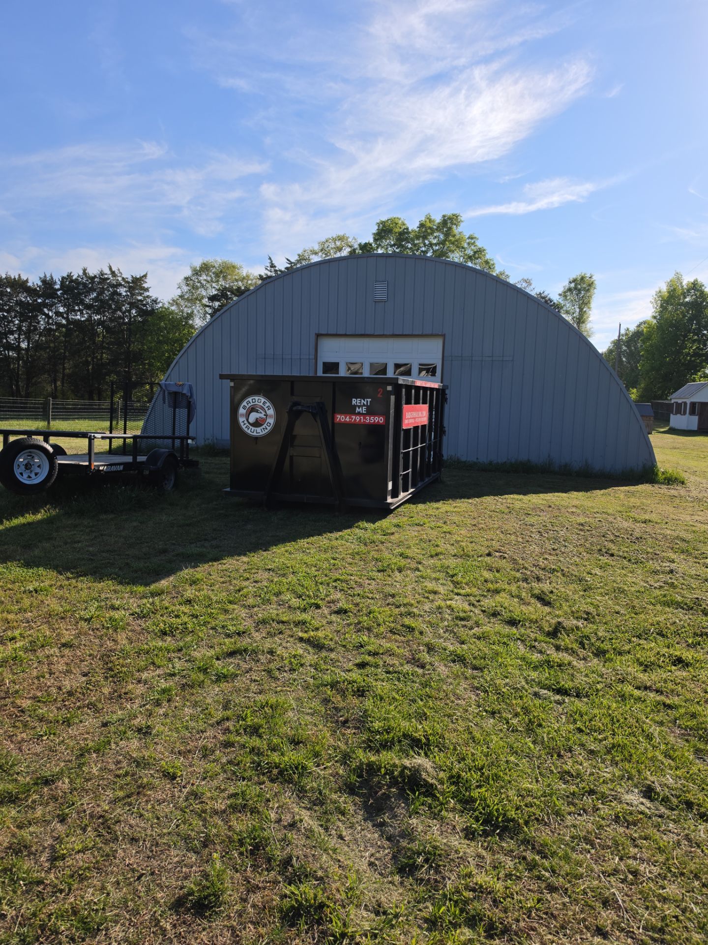 Dumpster Rental Frog Pond by Badger Hauling