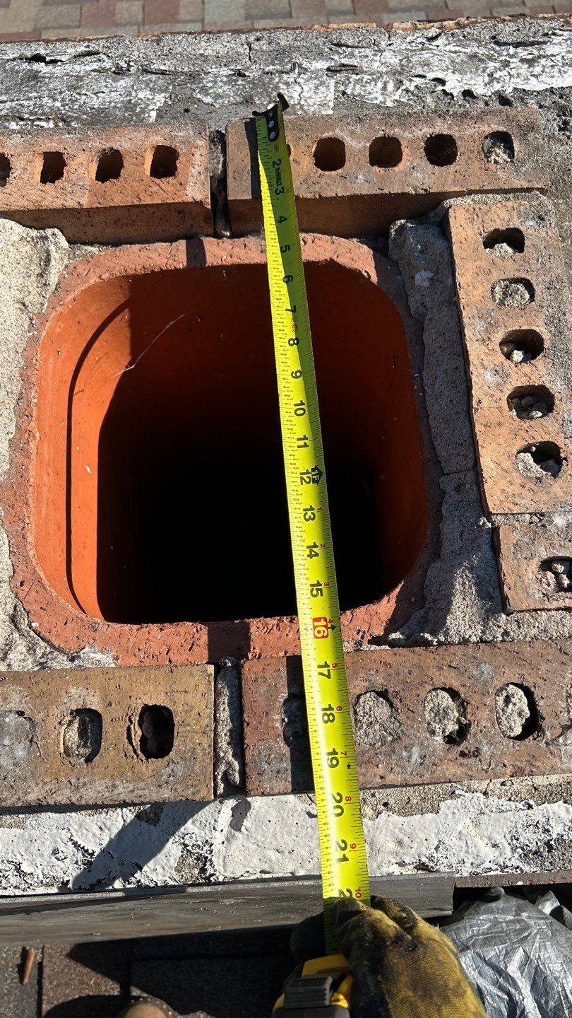 Residential Roofing Repair using Custom Fabricated Metal Spark Arrestor by Lighthouse Roofing