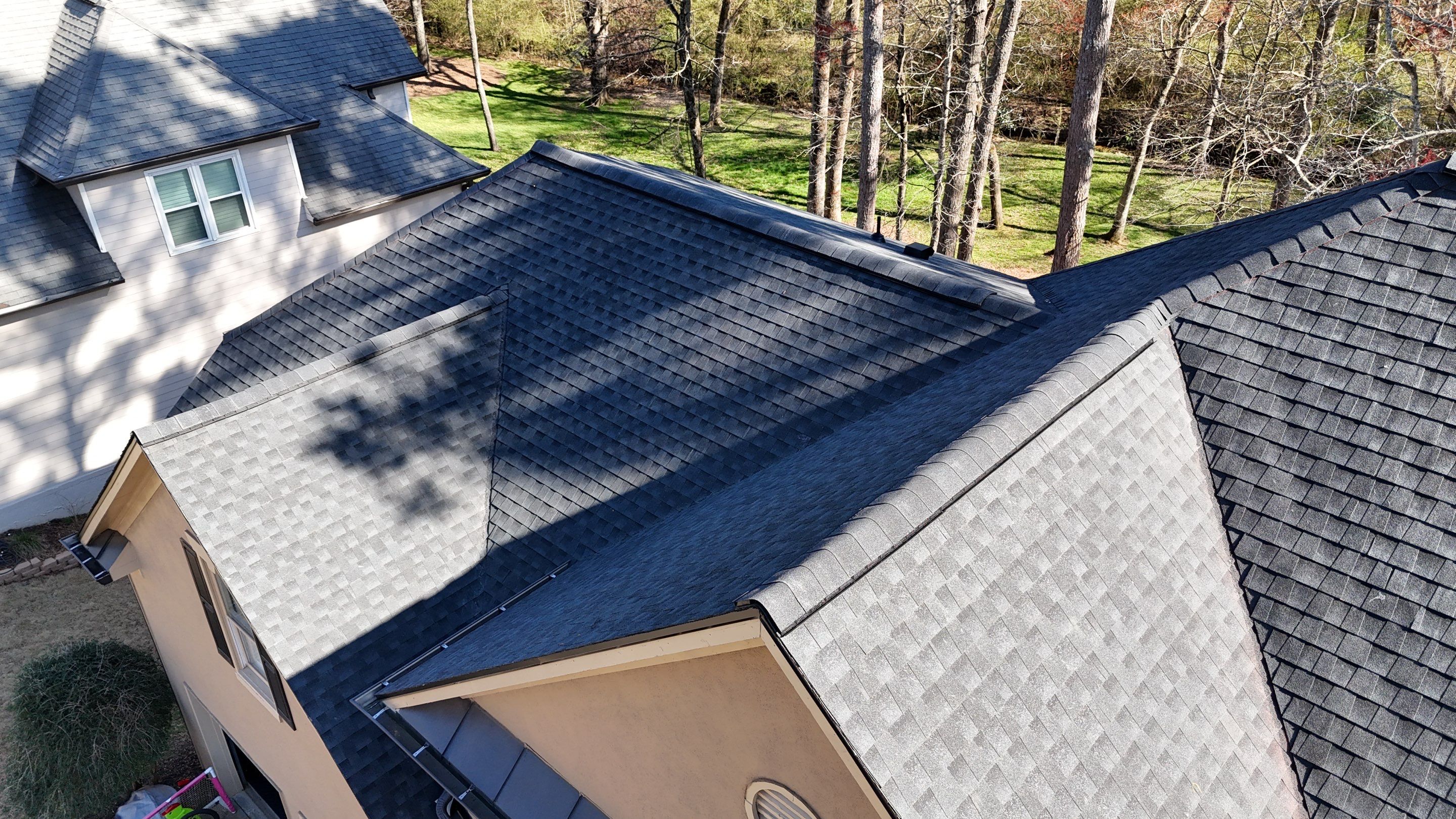 Alpharetta, GA Roof Replacement GAF Timberline HDZ Charcoal by Reset Roofing
