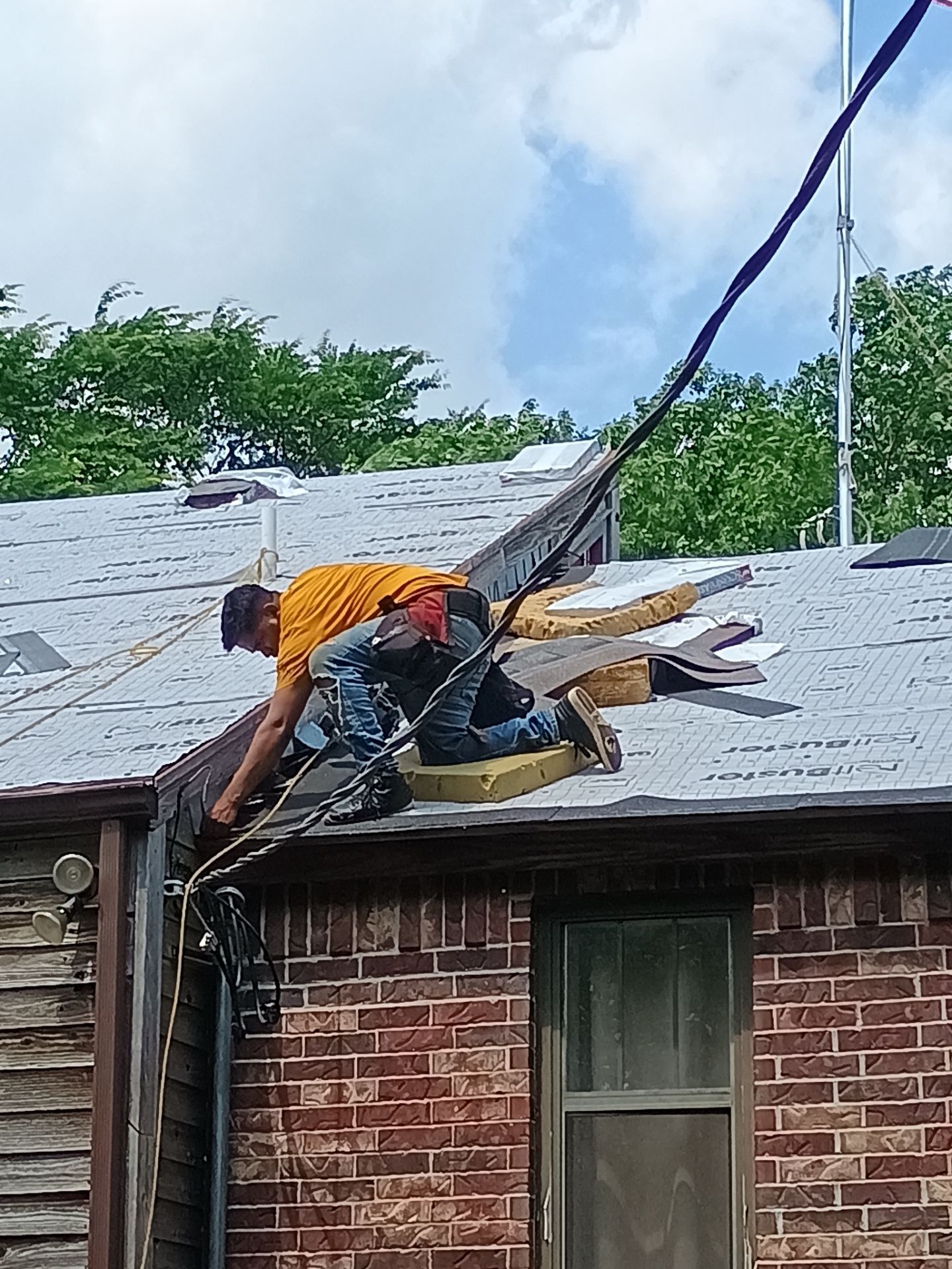 Roof Replacement for Multi-Level Home in Sulphur, Oklahoma by BANA Roofing and Solar Supply