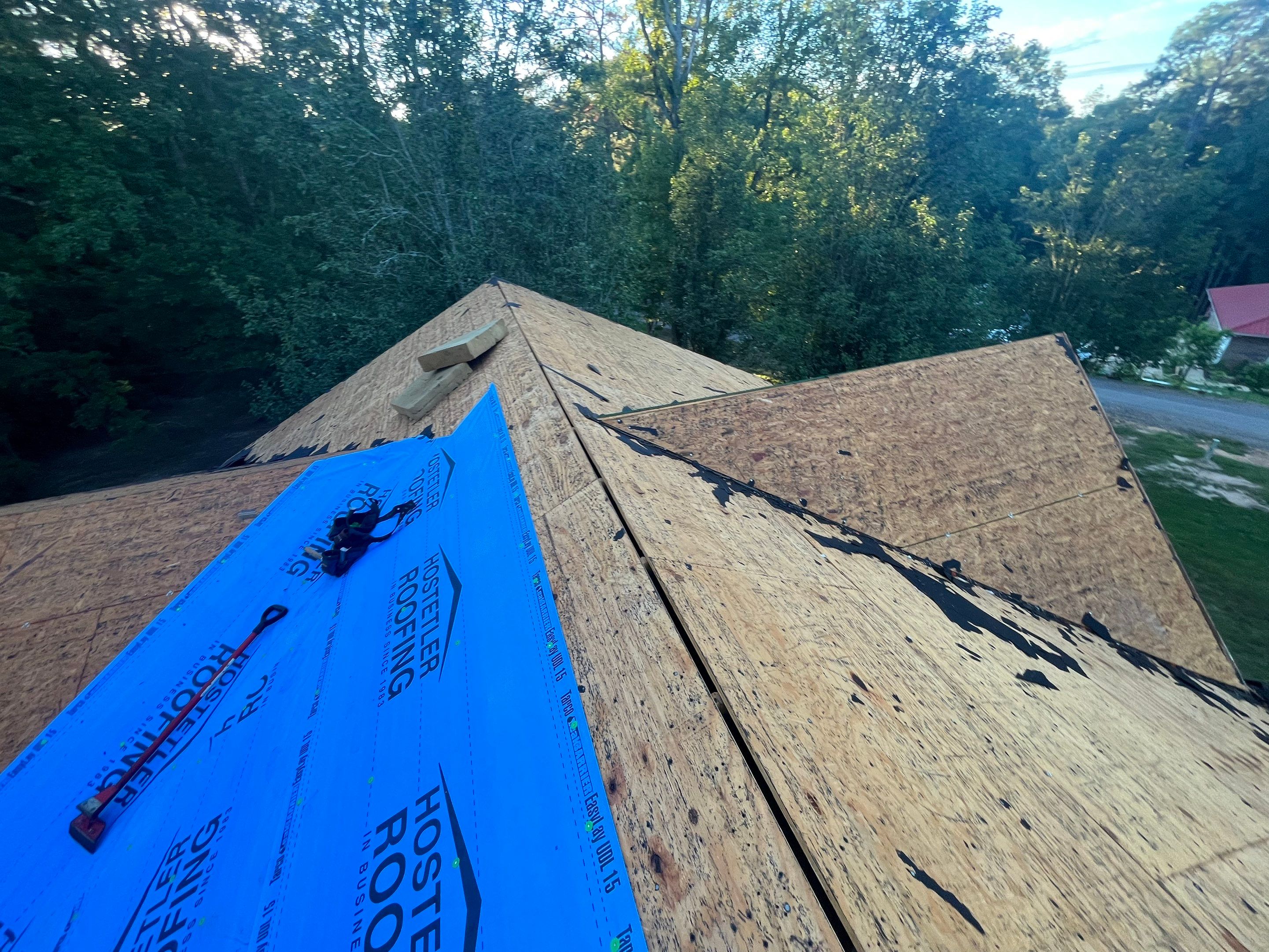 Storm Restoration Reroof: 40 Year Impact Rated Architectural Shingle by Hostetler Roofing