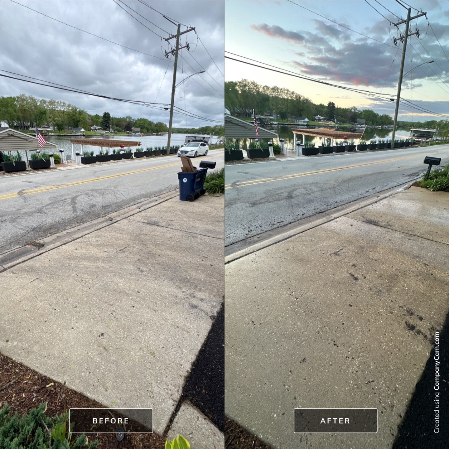 Project in Algonquin by Simmons Power & Soft Washing