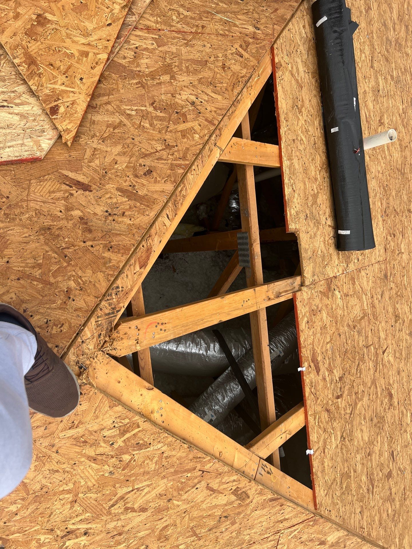 Residential Roofing Replacement and Sheathing Upgrade in Manor by Caliber Restoration LLC