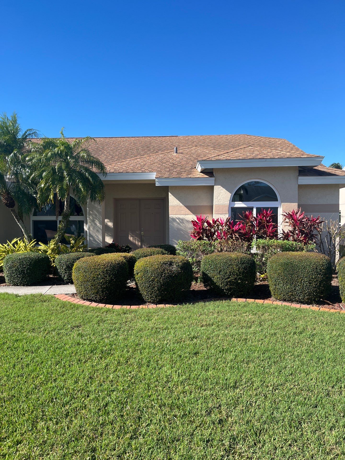 White Seamless Gutters using 6 Inch Seamless Gutters in Sarasota FL by Gutter Professors