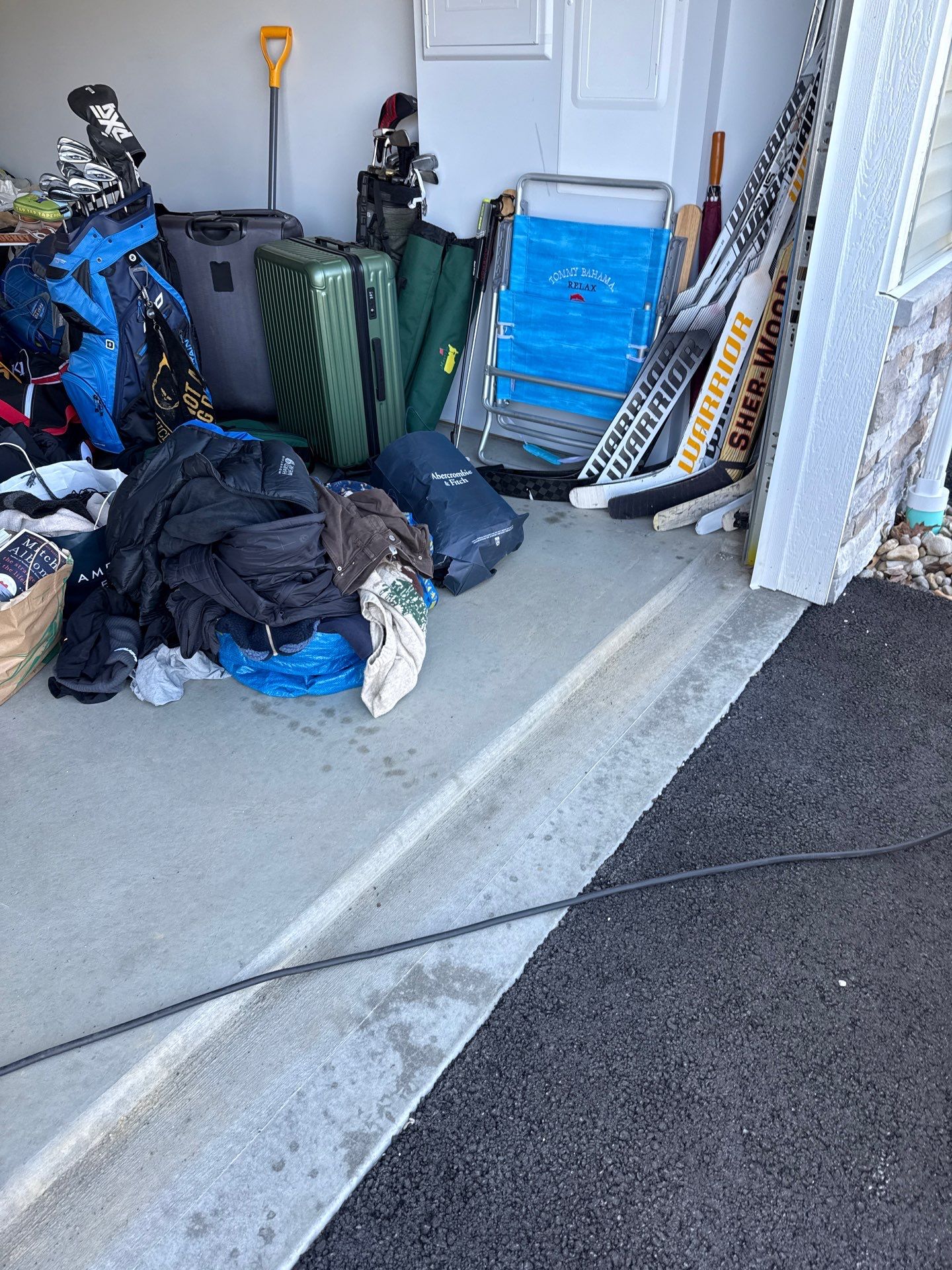 Porch + Garage Project in Evans City by Floors in a Day, Inc