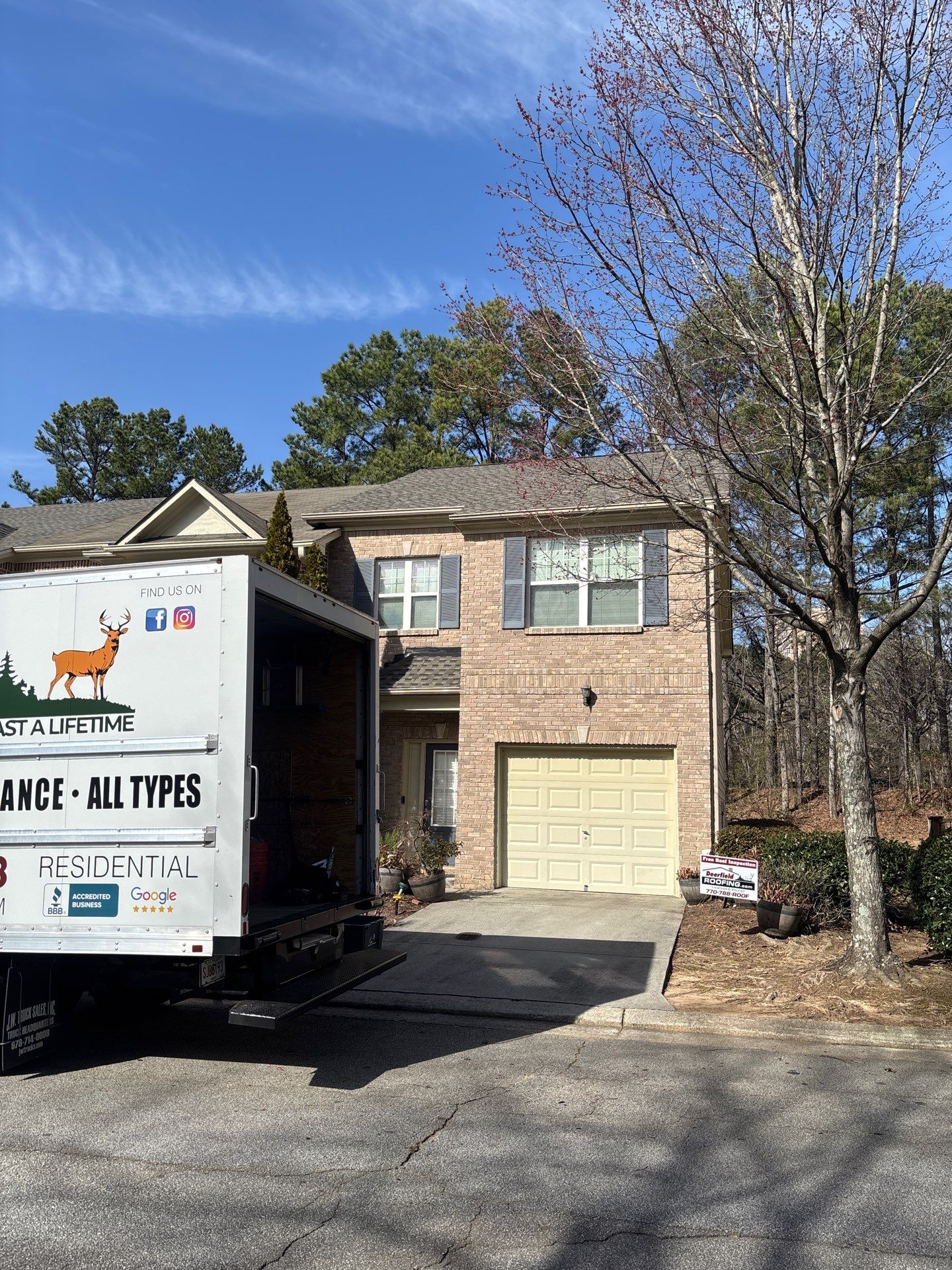 Roof replacement by Deerfield Roofing LLC